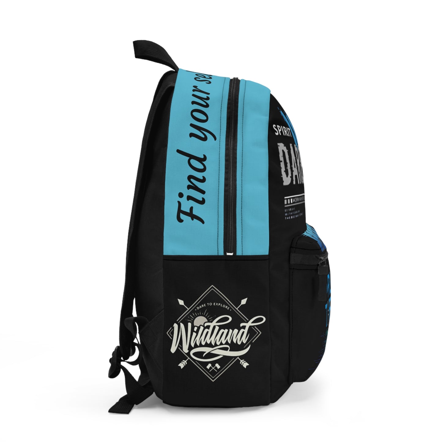 PNW Adventure Backpack: Dare to Try, Outdoor Gear, Travel Companion, Student Bag, Fitness, Sporty Style bag, Hike Backpack