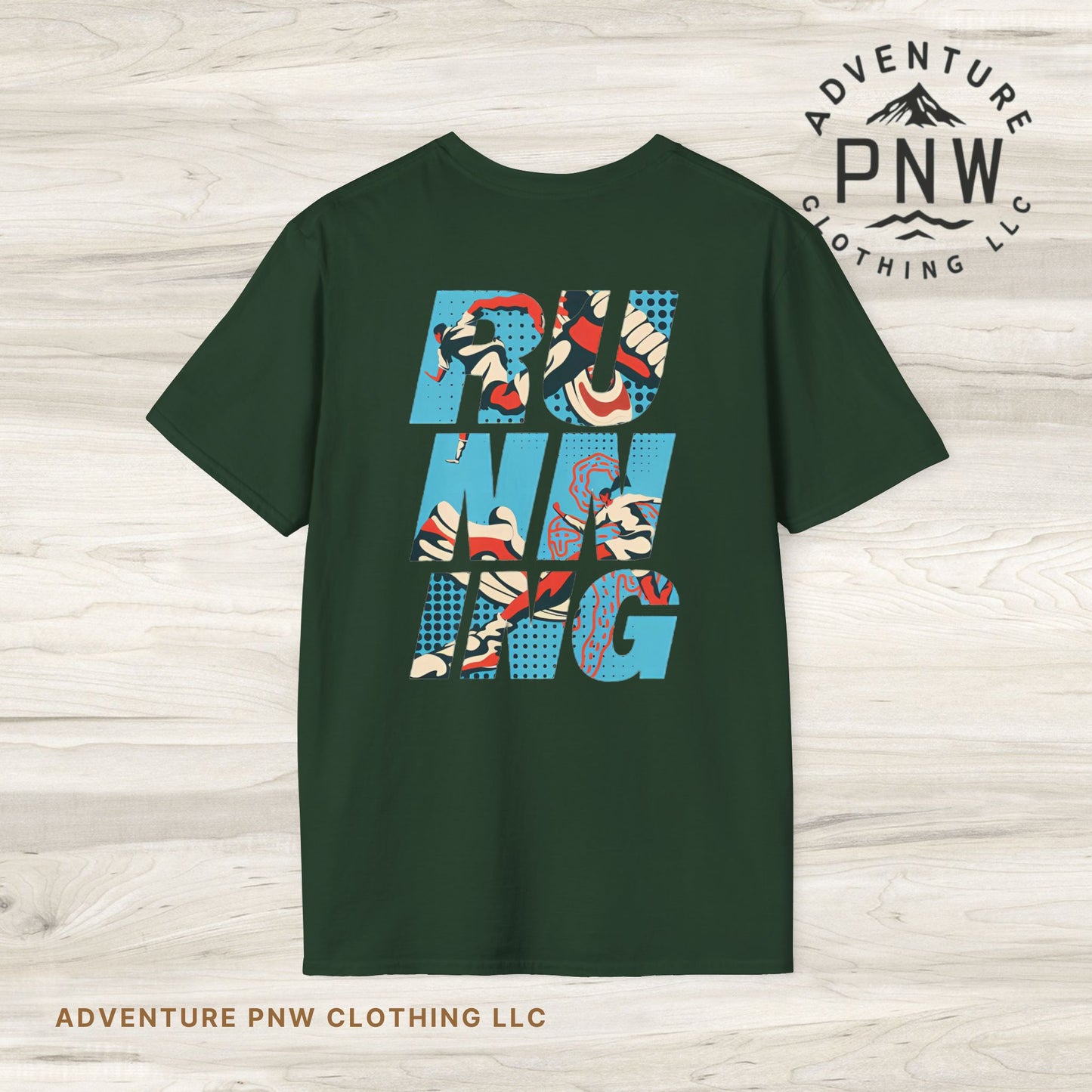 Try to Dare Athletic T-Shirt, Running Hiking PNW Outdoor Adventure Tee, Unisex Softstyle Apparel