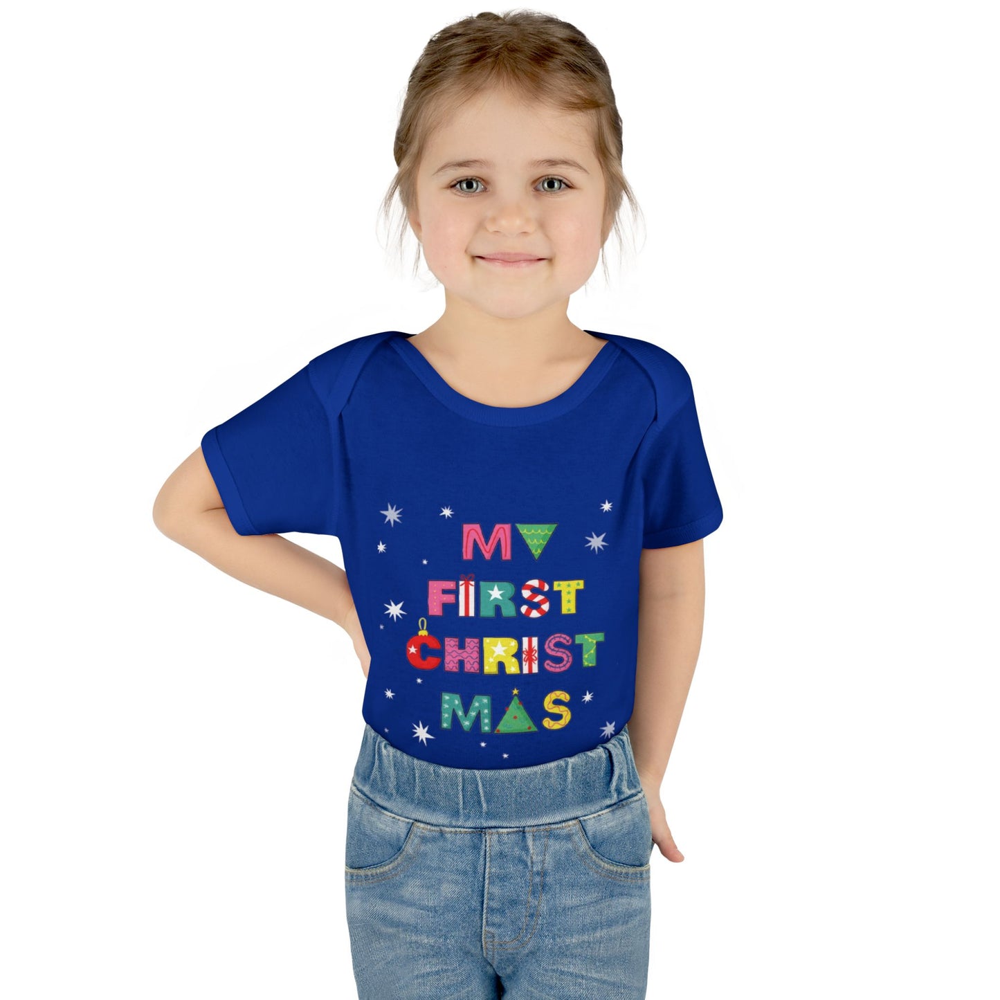MY FIRST CHRISTMASS |Infant Baby Rib Bodysuit |Christmas Adventure Outfit