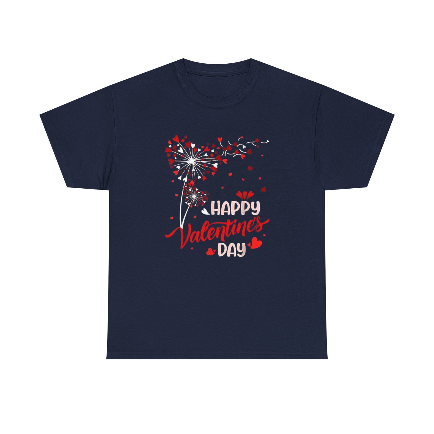 Valentines Day Dandelion Heart Tee, Love Gift T-Shirt, Women Girls Kids Shirt, Unisex T-shirt