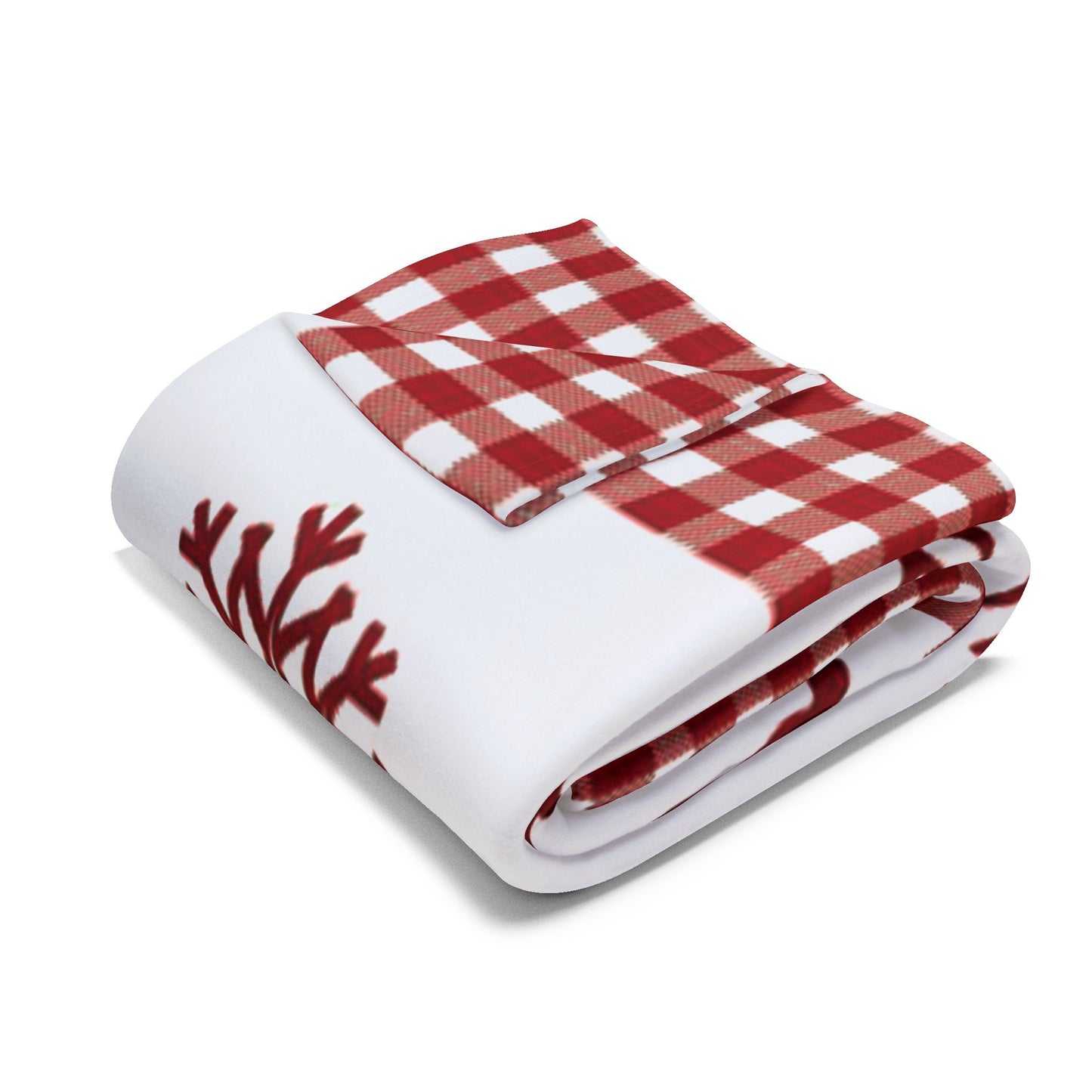 Arctic Adventure Christmas Fleece Blanket | Soft & Warm Holiday Throw | Christmas Decorations