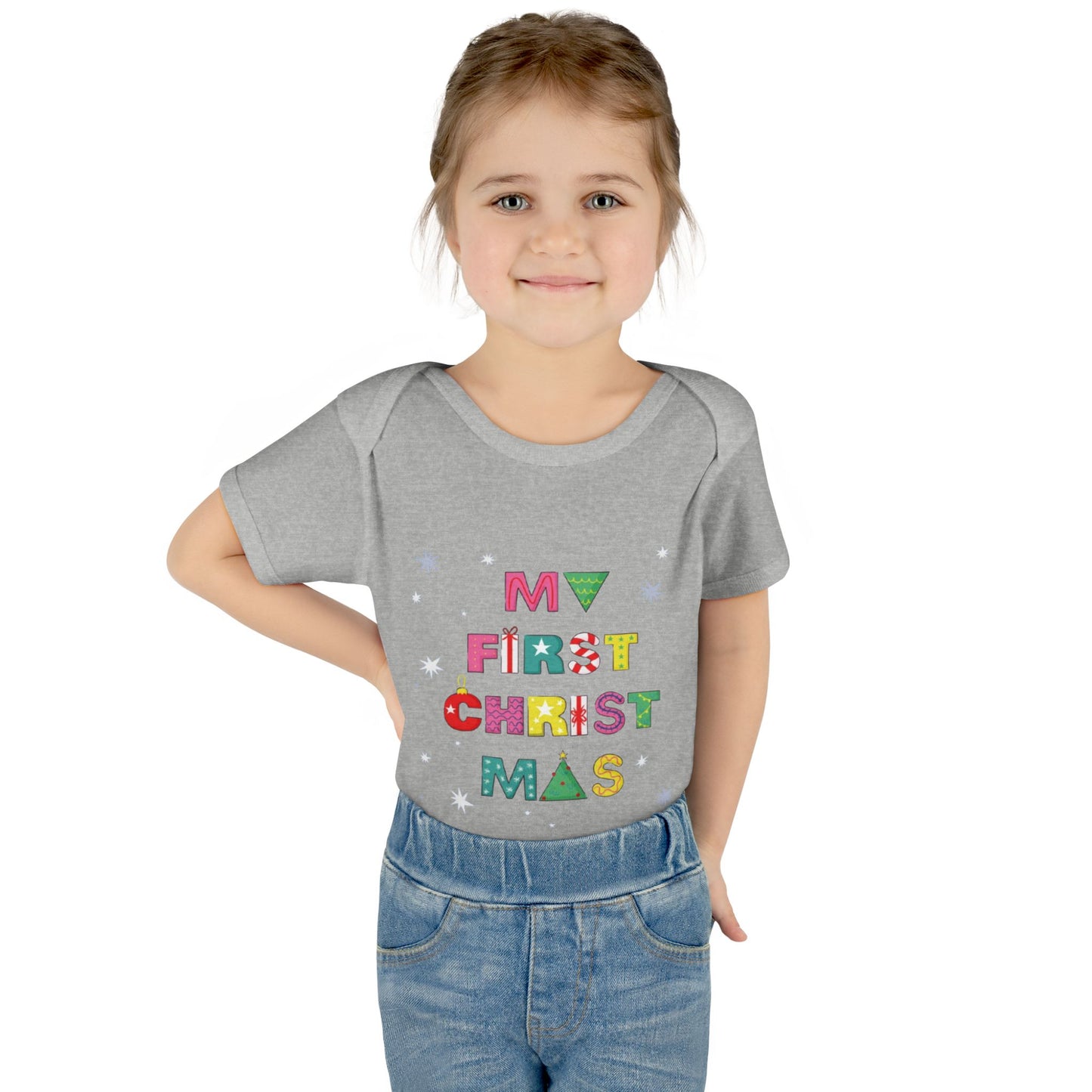 MY FIRST CHRISTMASS |Infant Baby Rib Bodysuit |Christmas Adventure Outfit