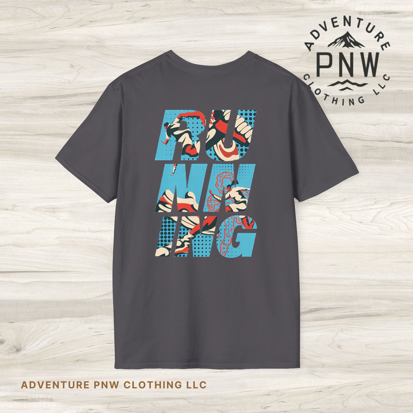 Try to Dare Athletic T-Shirt, Running Hiking PNW Outdoor Adventure Tee, Unisex Softstyle Apparel