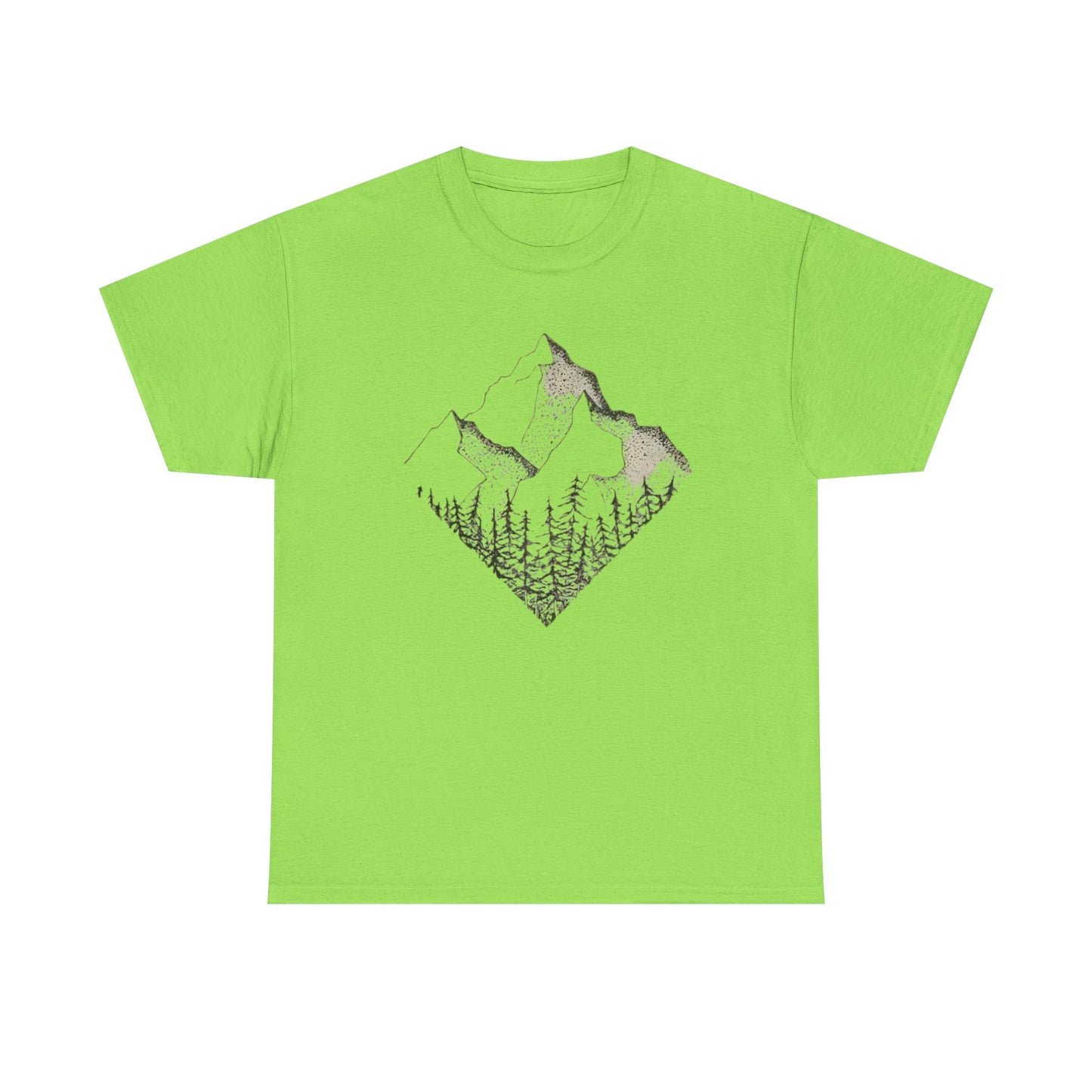 Mountain Range Adventure Unisex Tee, Hiking T-Shirt National Parks, Outdoors Gift Nature Lover Shirt, Diamond Range Shirt