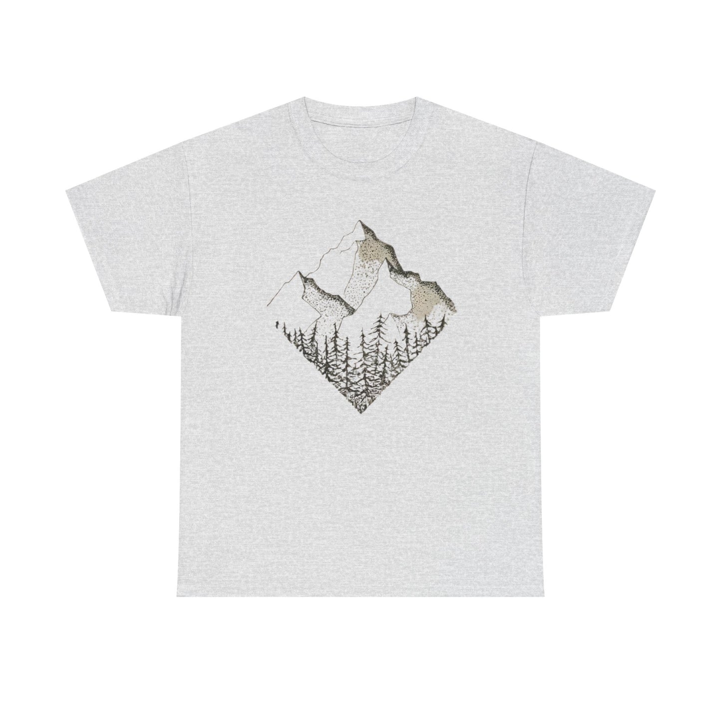 Mountain Range Adventure Unisex Tee, Hiking T-Shirt National Parks, Outdoors Gift Nature Lover Shirt, Diamond Range Shirt