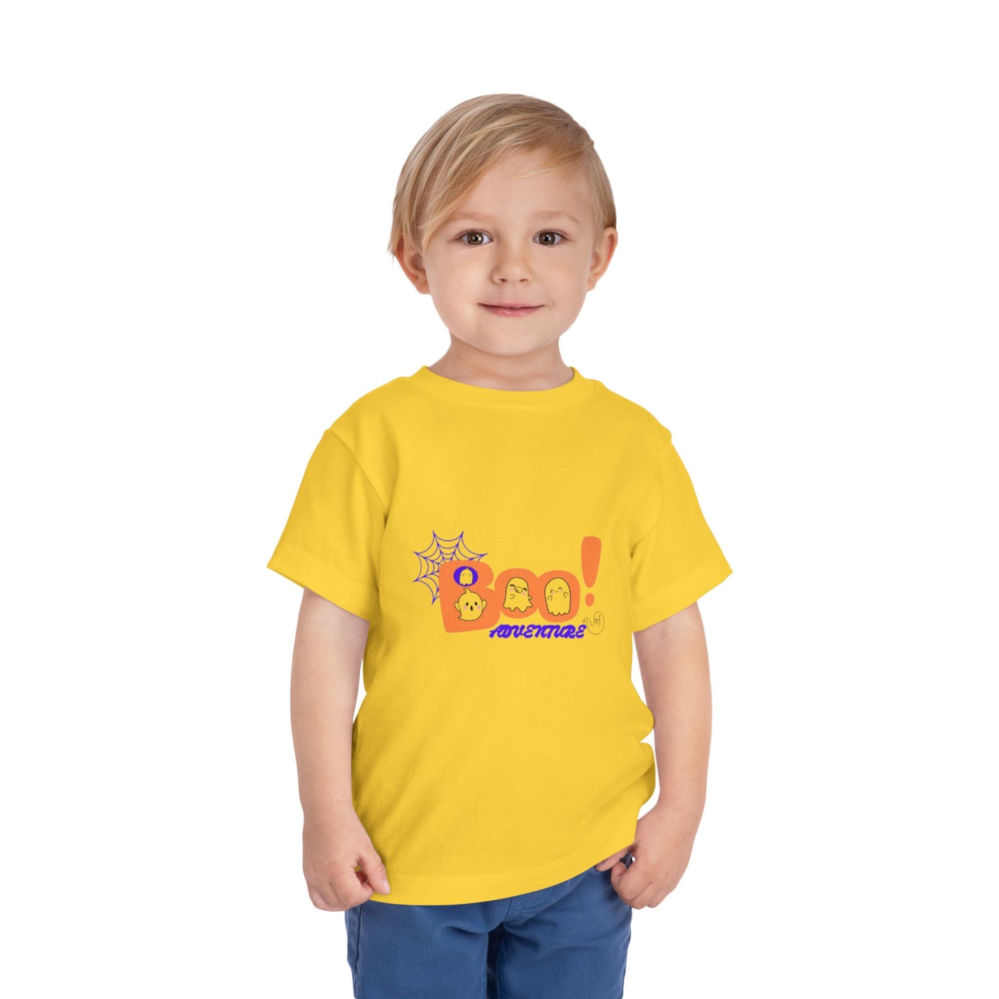 Boo Adventure Kids' T-Shirts | Fun & Spooky Halloween Tees | Toddler Short Sleeve Tee