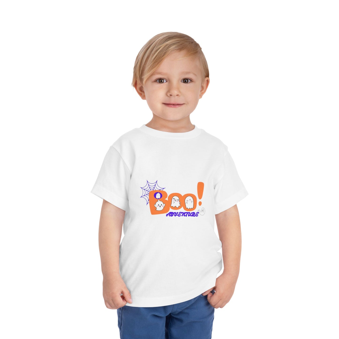 Boo Adventure Kids' T-Shirts | Fun & Spooky Halloween Tees | Toddler Short Sleeve Tee