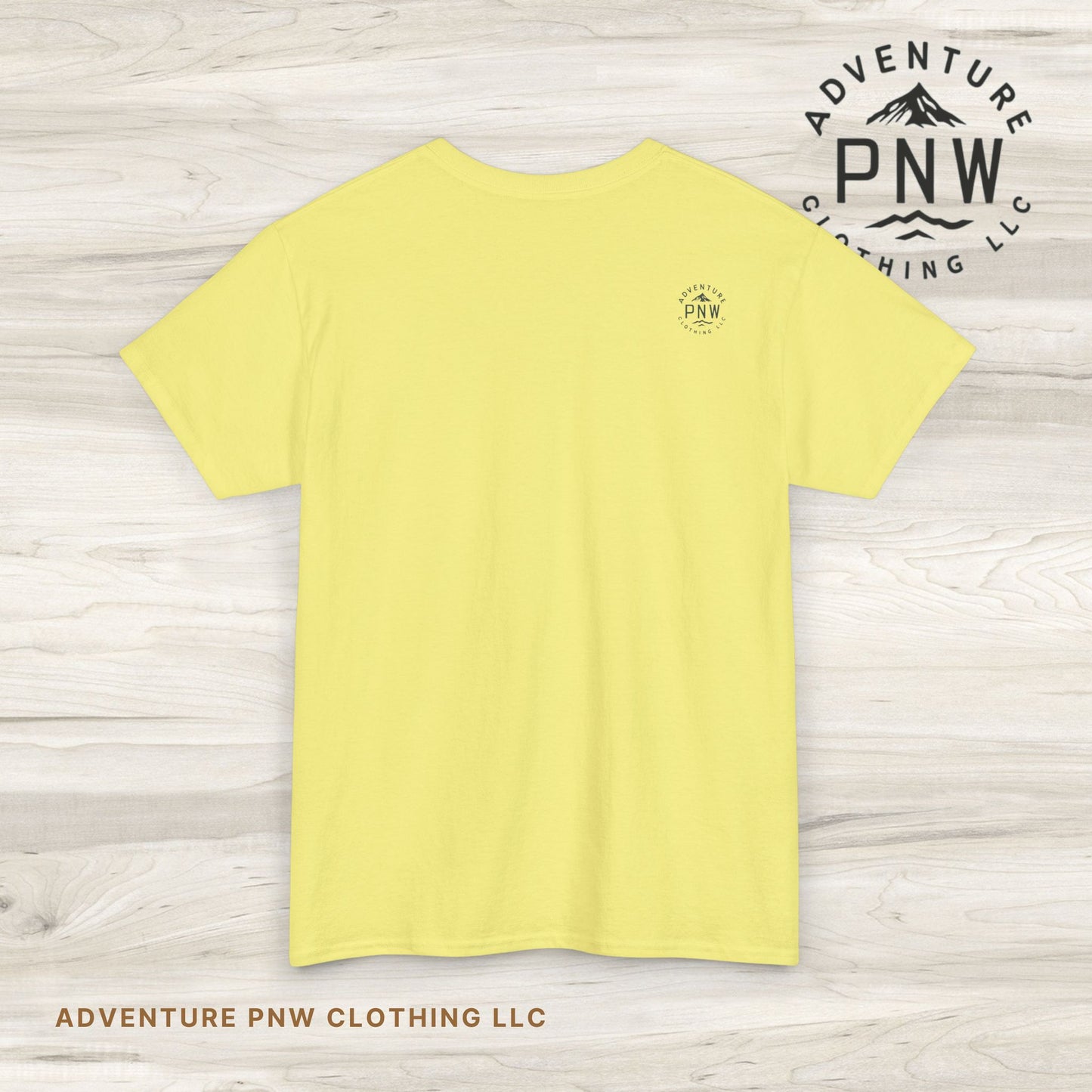 Nature Guitar Men T-Shirt, Creative Guitar Printed Tee for Glamping & Adventure, Outdoorsy Shirt