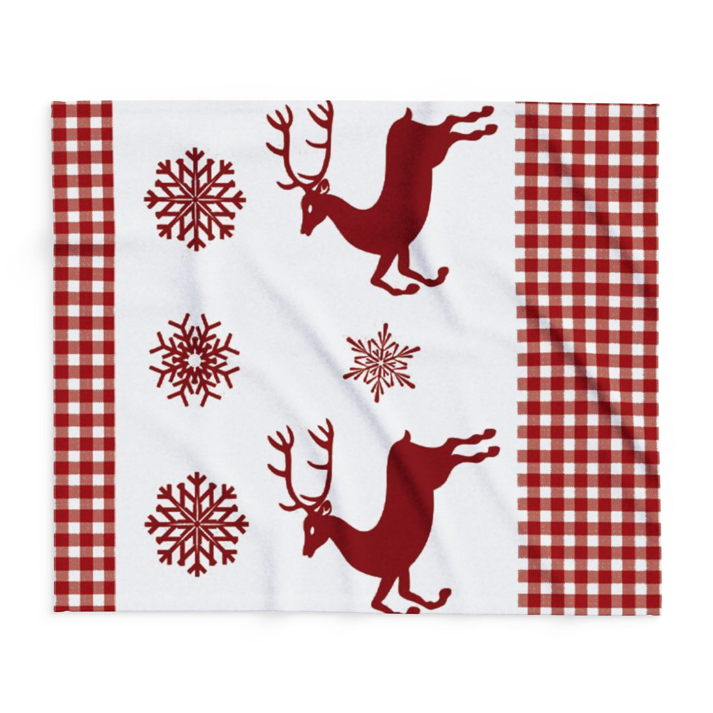 Arctic Adventure Christmas Fleece Blanket | Soft & Warm Holiday Throw | Christmas Decorations