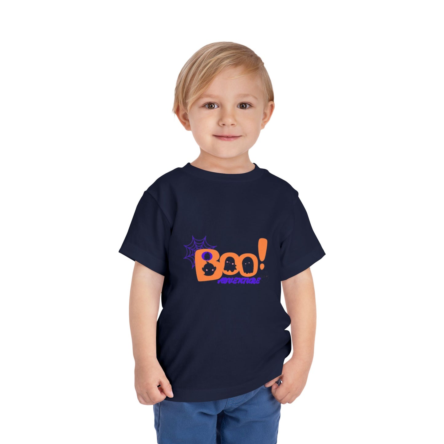Boo Adventure Kids' T-Shirts | Fun & Spooky Halloween Tees | Toddler Short Sleeve Tee