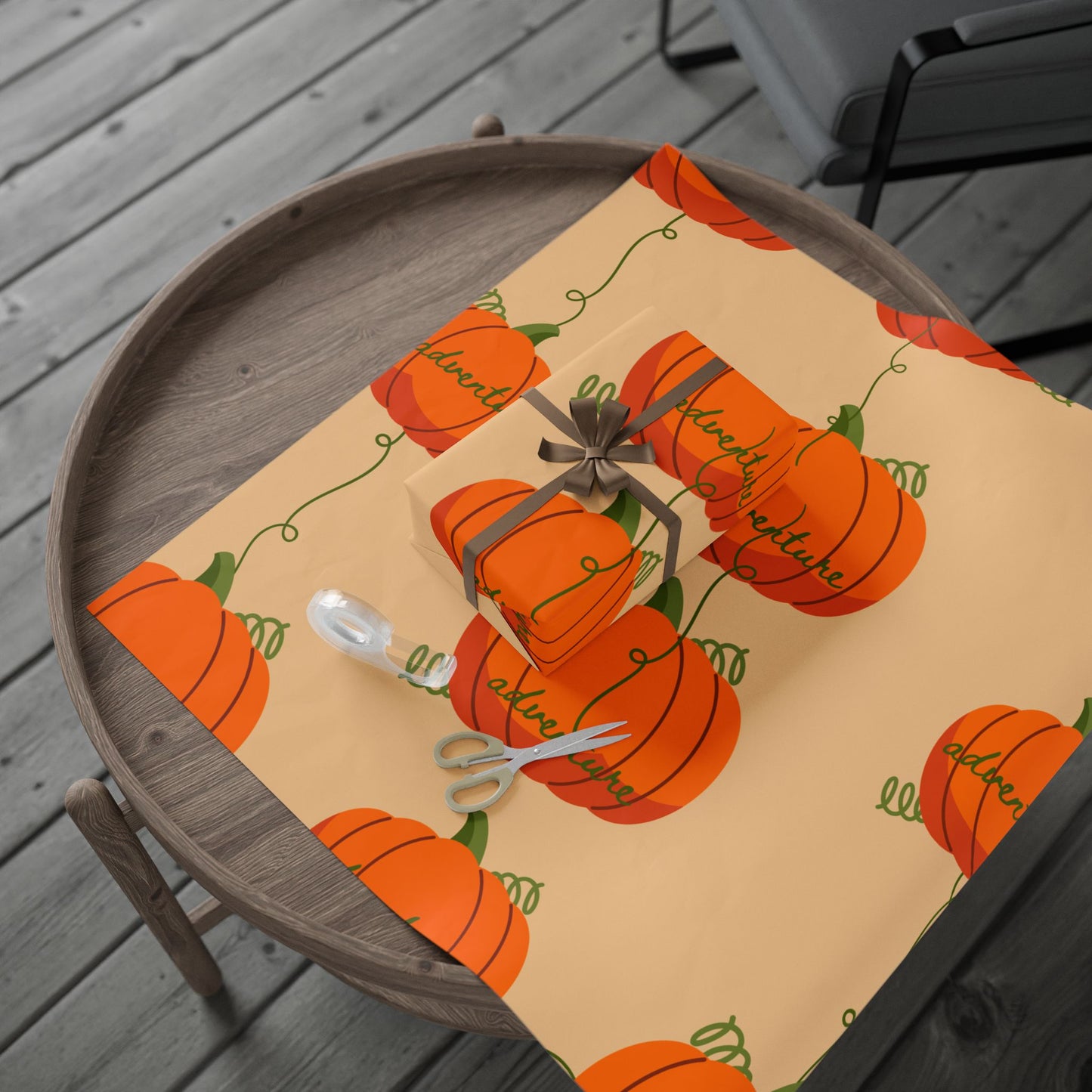 Thanksgiving Adventure Gift Paper