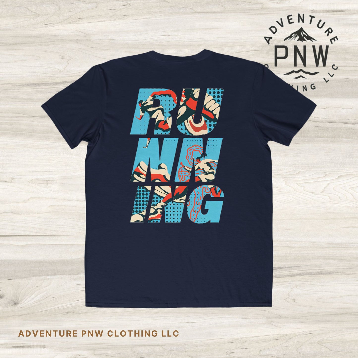 Athletic T-Shirt, Outdoor Adventure Tee, Dare to Try Running Hiking PNW Lightweight Fashion Tee, Men's Activewear, Fitness Top