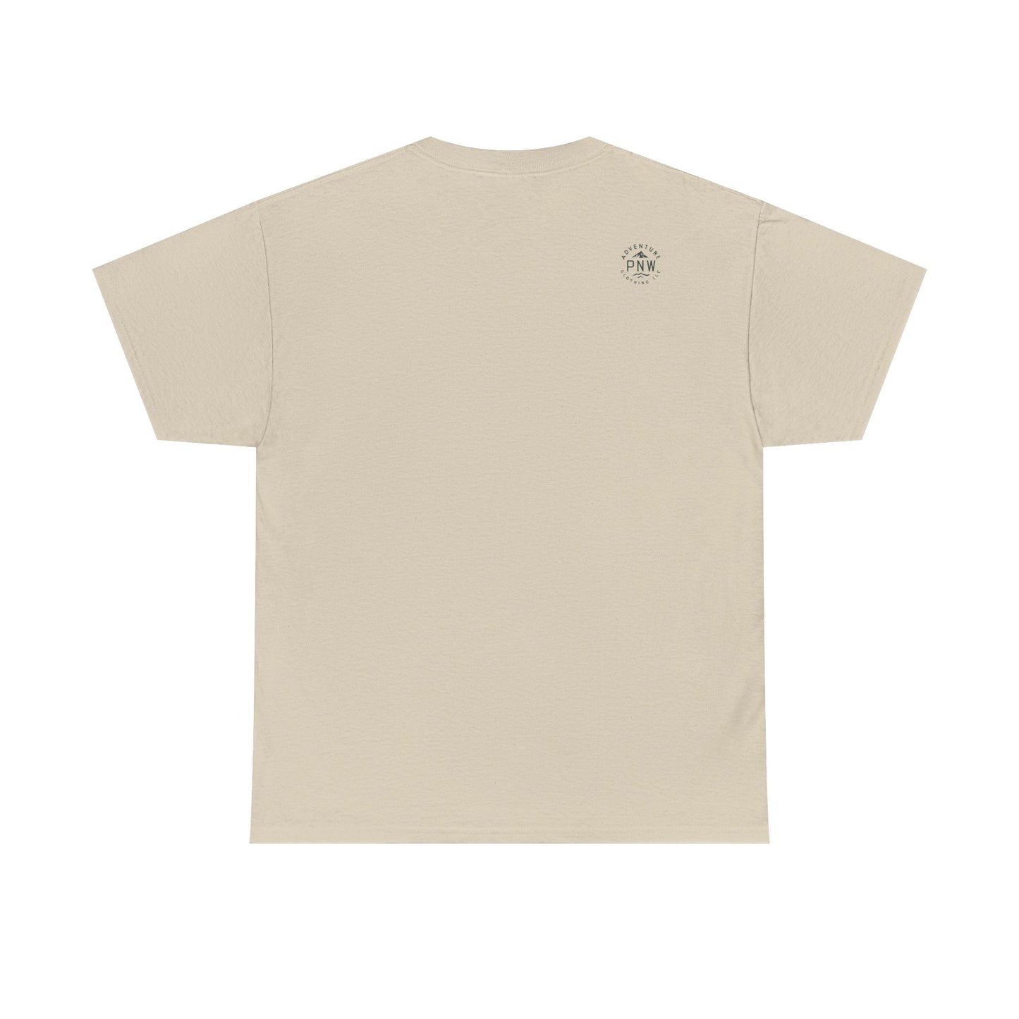 Nature Guitar Men T-Shirt, Creative Guitar Printed Tee for Glamping & Adventure, Outdoorsy Shirt