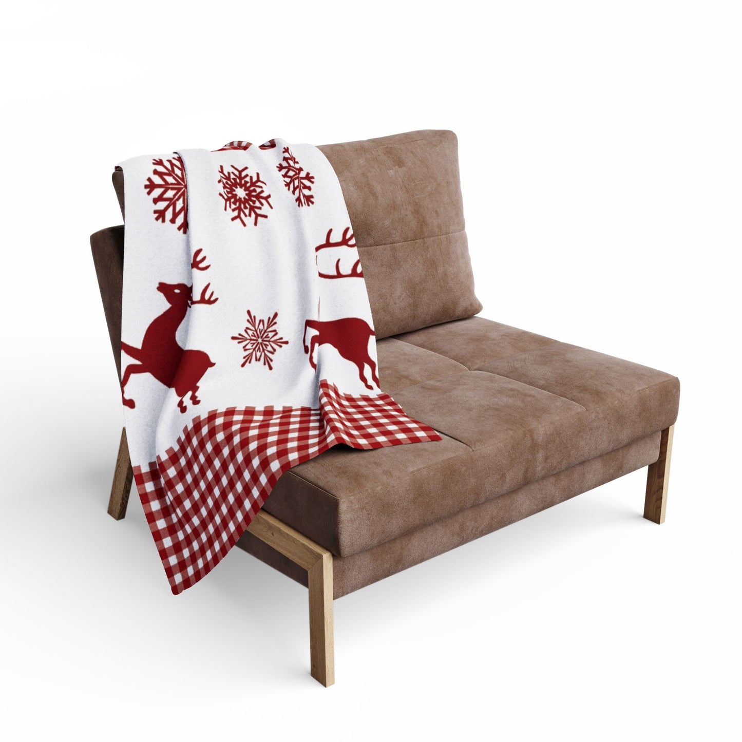 Arctic Adventure Christmas Fleece Blanket | Soft & Warm Holiday Throw | Christmas Decorations