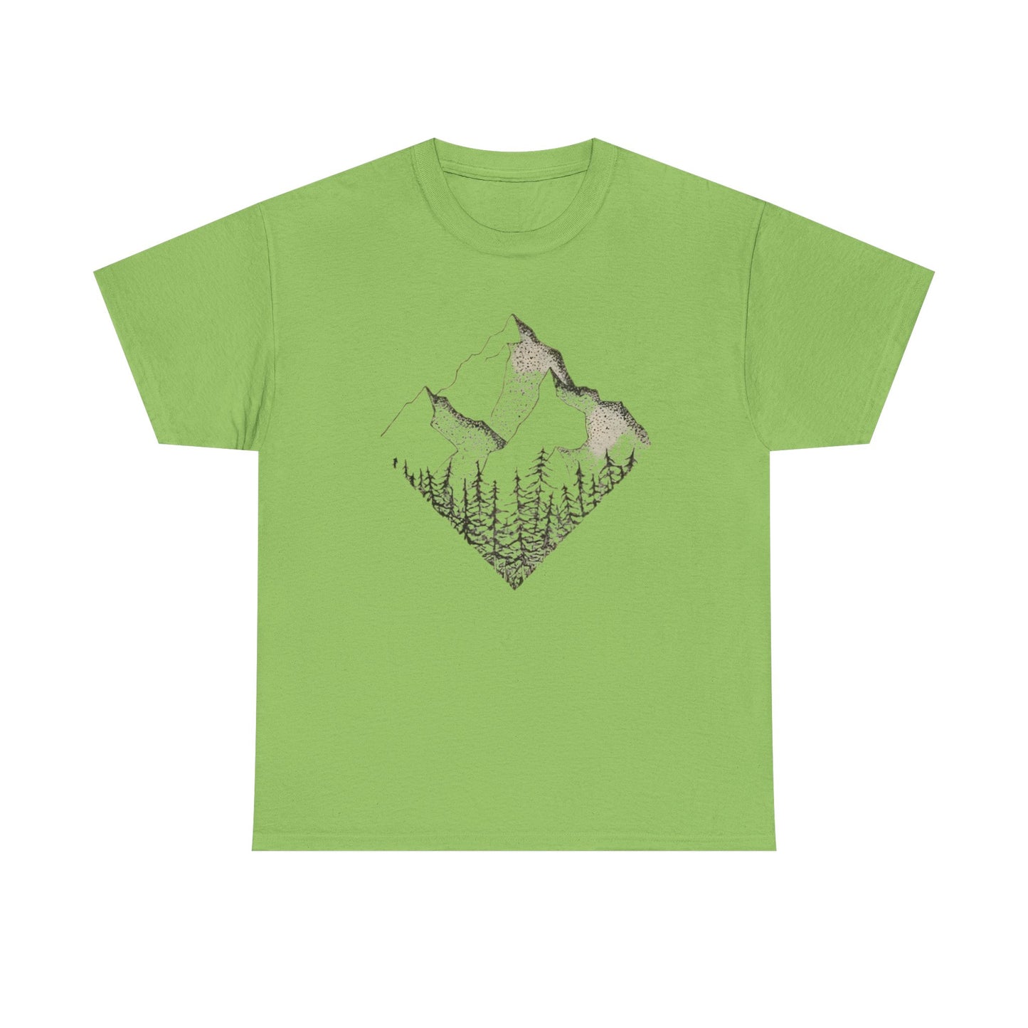 Mountain Range Adventure Unisex Tee, Hiking T-Shirt National Parks, Outdoors Gift Nature Lover Shirt, Diamond Range Shirt