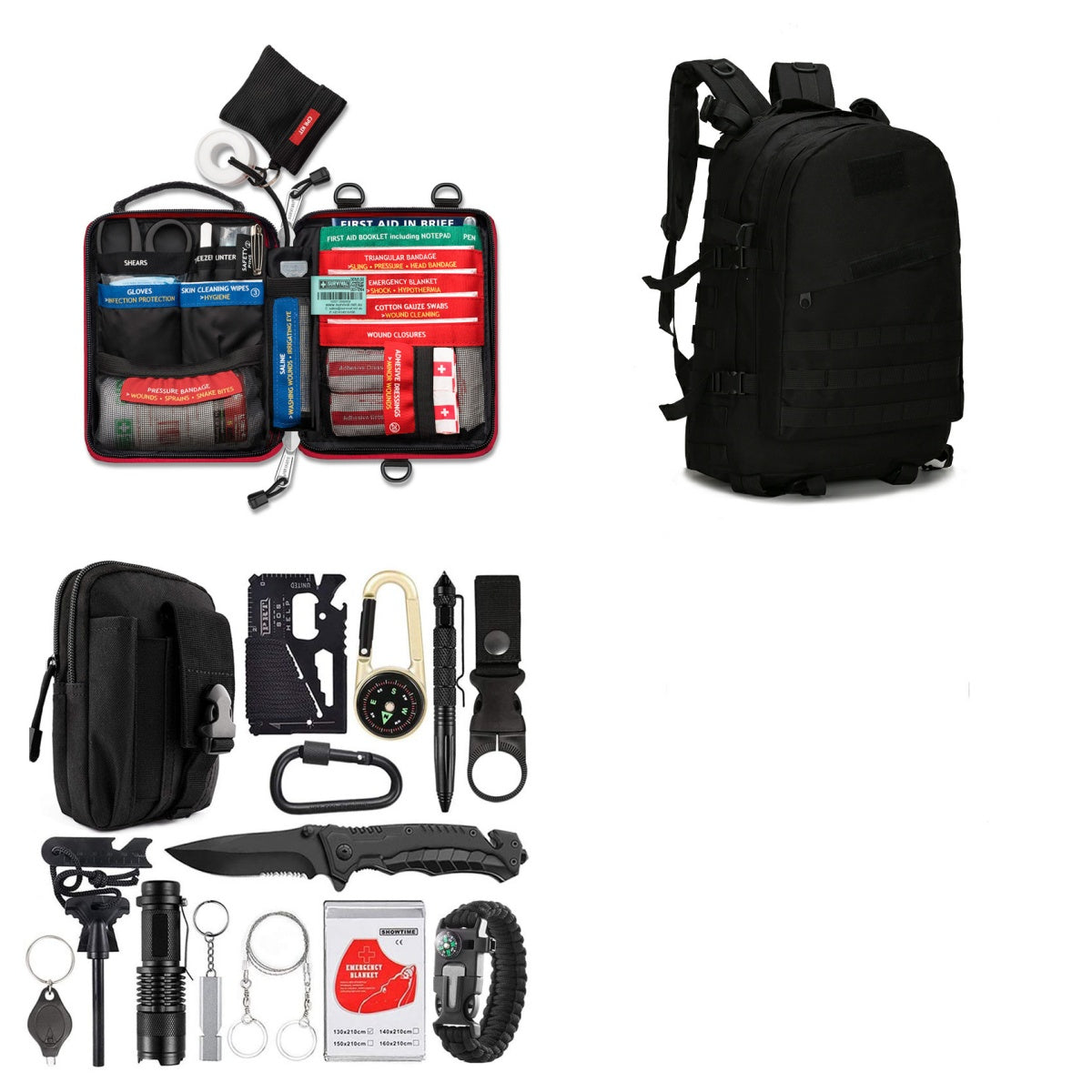 Multi-Function Survival Tool | Outdoor Camping & Self-Defense Gear