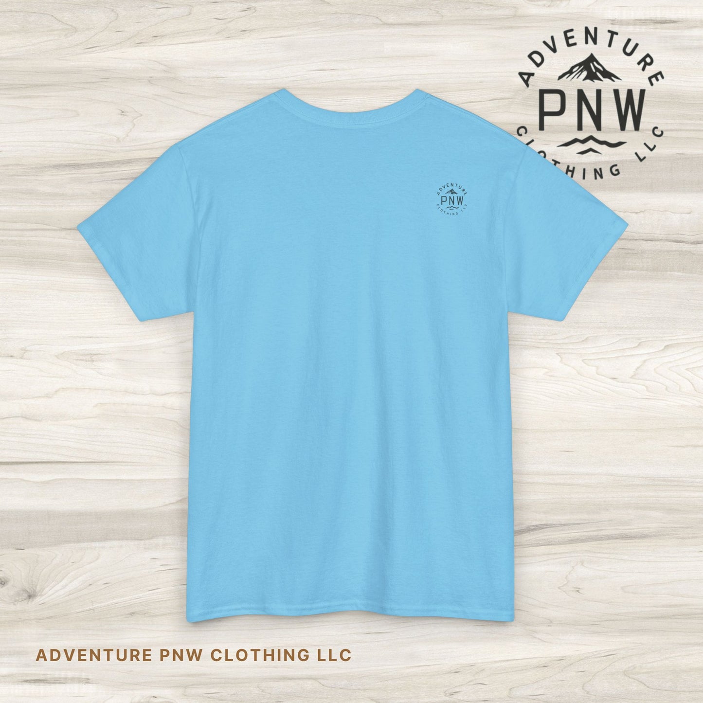 Nature Guitar Men T-Shirt, Creative Guitar Printed Tee for Glamping & Adventure, Outdoorsy Shirt