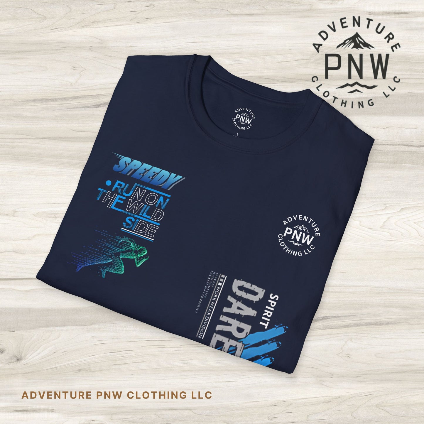 Try to Dare Athletic T-Shirt, Running Hiking PNW Outdoor Adventure Tee, Unisex Softstyle Apparel