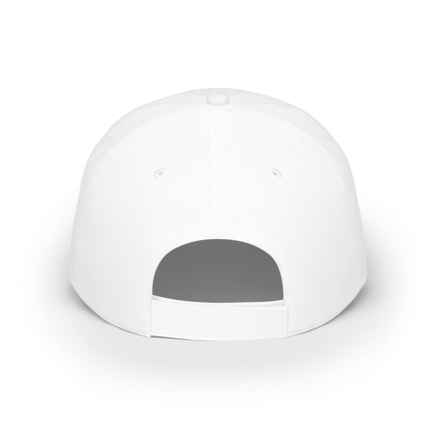 Runner Red Low Profile Baseball Cap - Stylish Hat for Runners, Casual Wear, Gift for Athletes, Running Events, Outdoor Activities