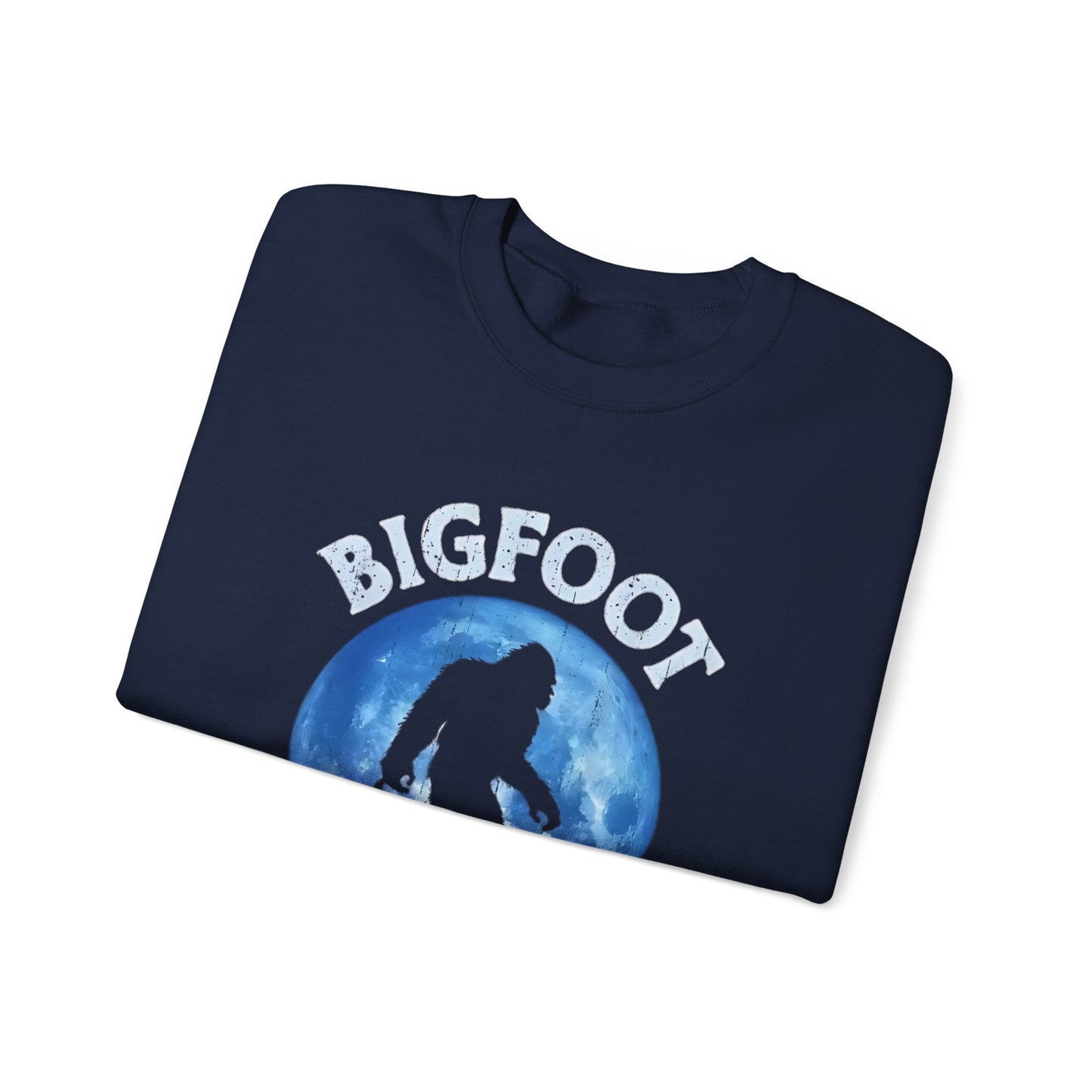 Funny Sasquatch Vintage Unisex Sweatshirt, Bigfoot Saw Me Shirt, Gift for Cryptid Lover, Yeti Graphic Pullover, Cryptozoology Crewneck