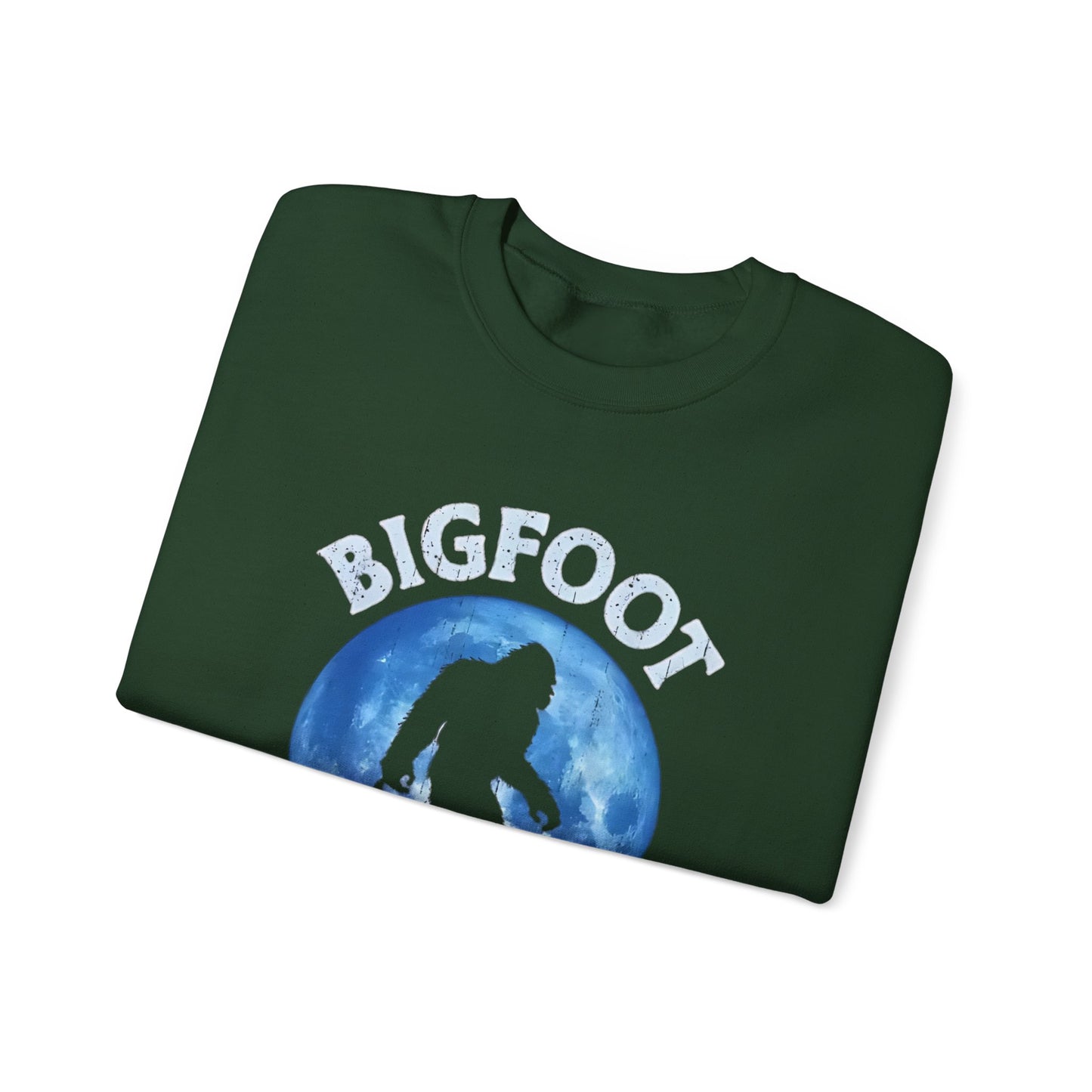 Funny Sasquatch Vintage Unisex Sweatshirt, Bigfoot Saw Me Shirt, Gift for Cryptid Lover, Yeti Graphic Pullover, Cryptozoology Crewneck
