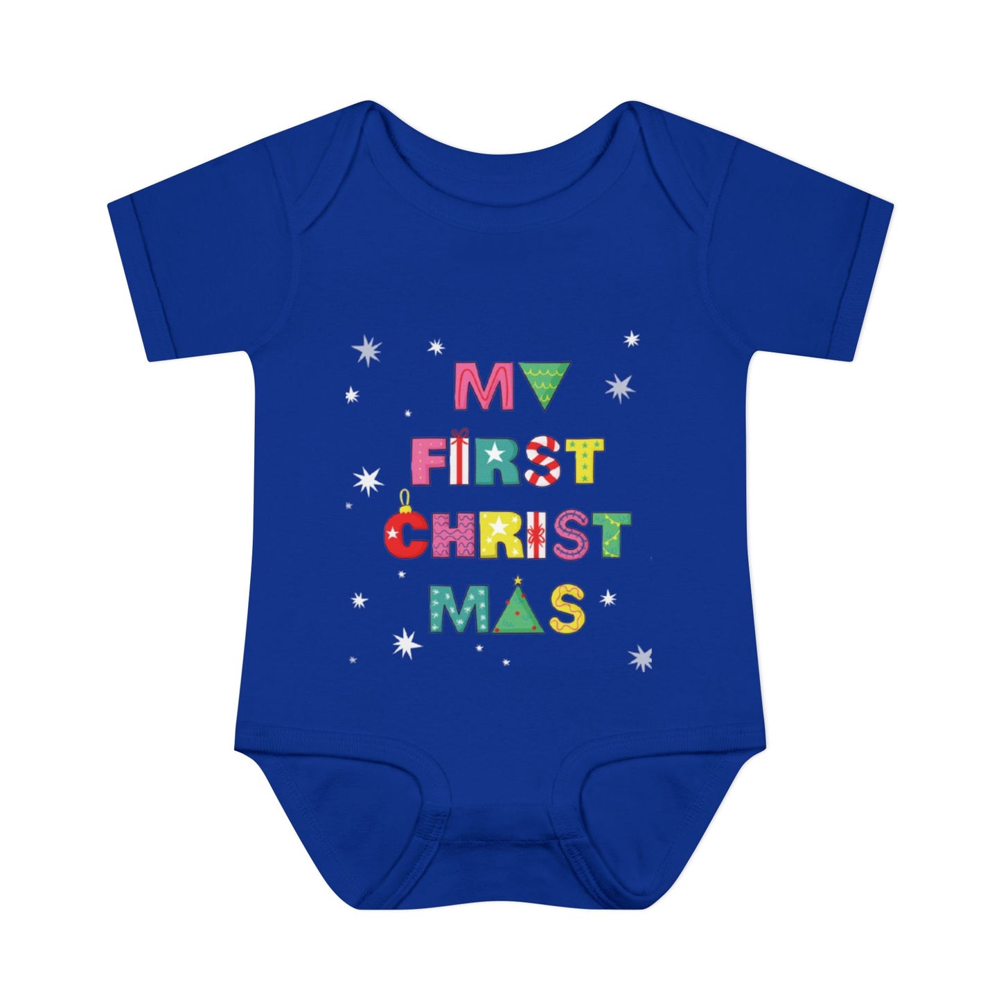 MY FIRST CHRISTMASS |Infant Baby Rib Bodysuit |Christmas Adventure Outfit
