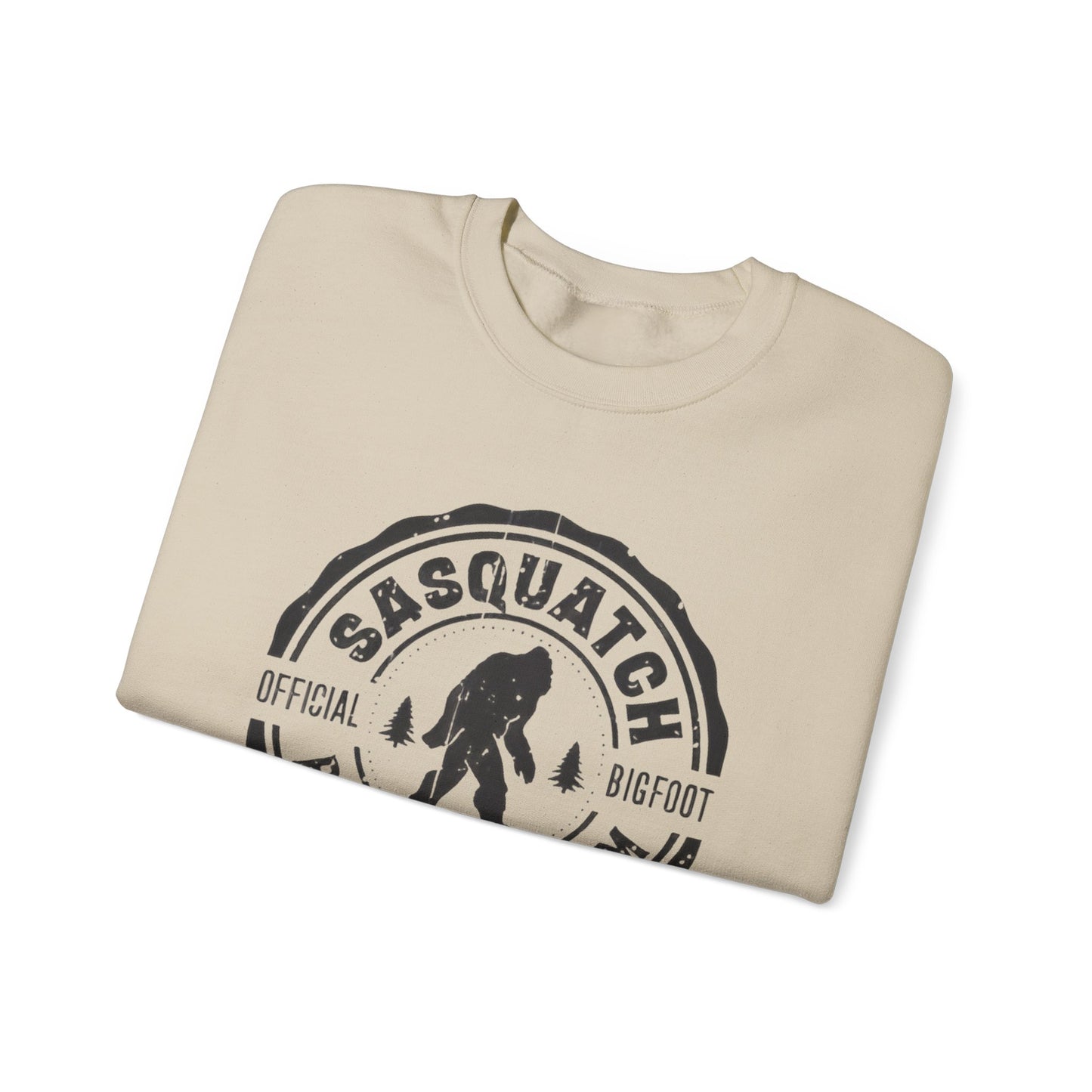 Sasquatch Bigfoot Research Team Crewneck Sweatshirt - Funny Sasquatch Apparel, Unisex Sweatshirt, Cryptid Gift, Sasquatch Lover Gift,