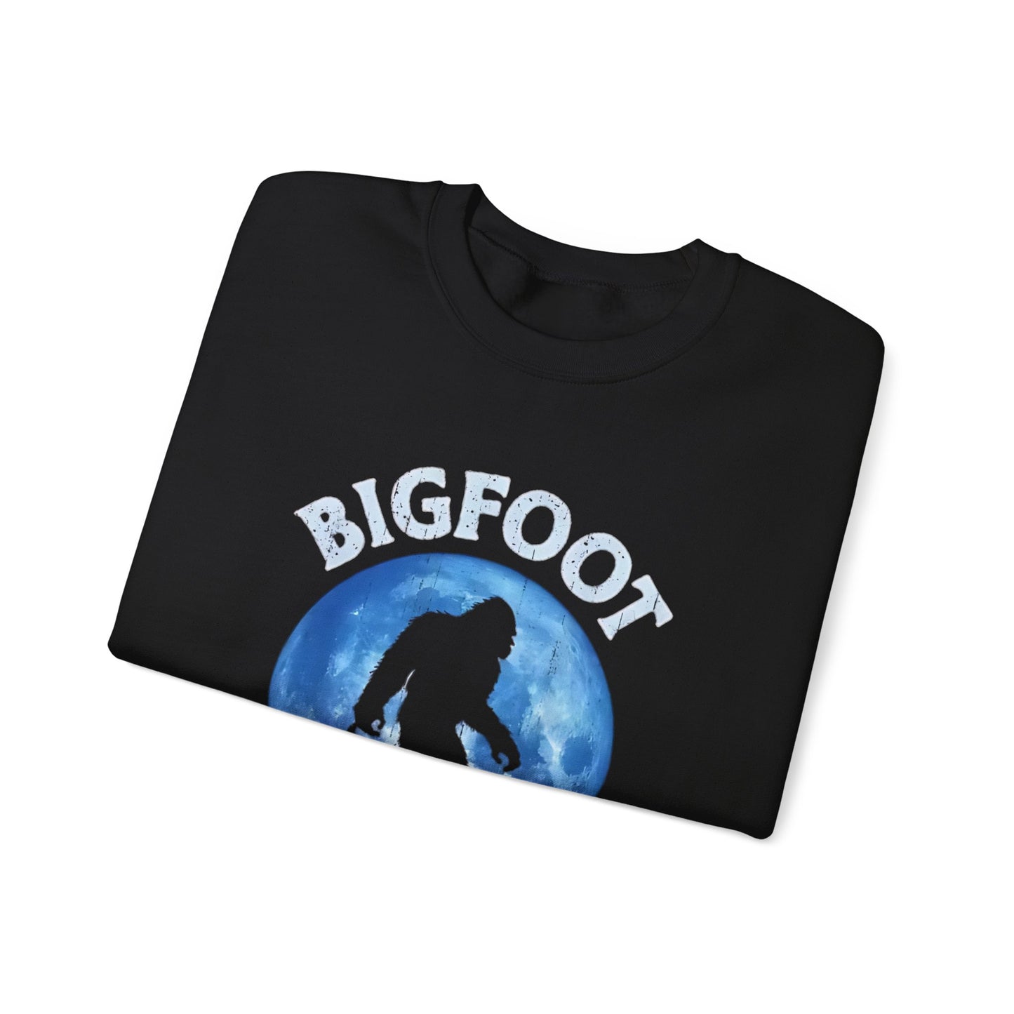 Funny Sasquatch Vintage Unisex Sweatshirt, Bigfoot Saw Me Shirt, Gift for Cryptid Lover, Yeti Graphic Pullover, Cryptozoology Crewneck