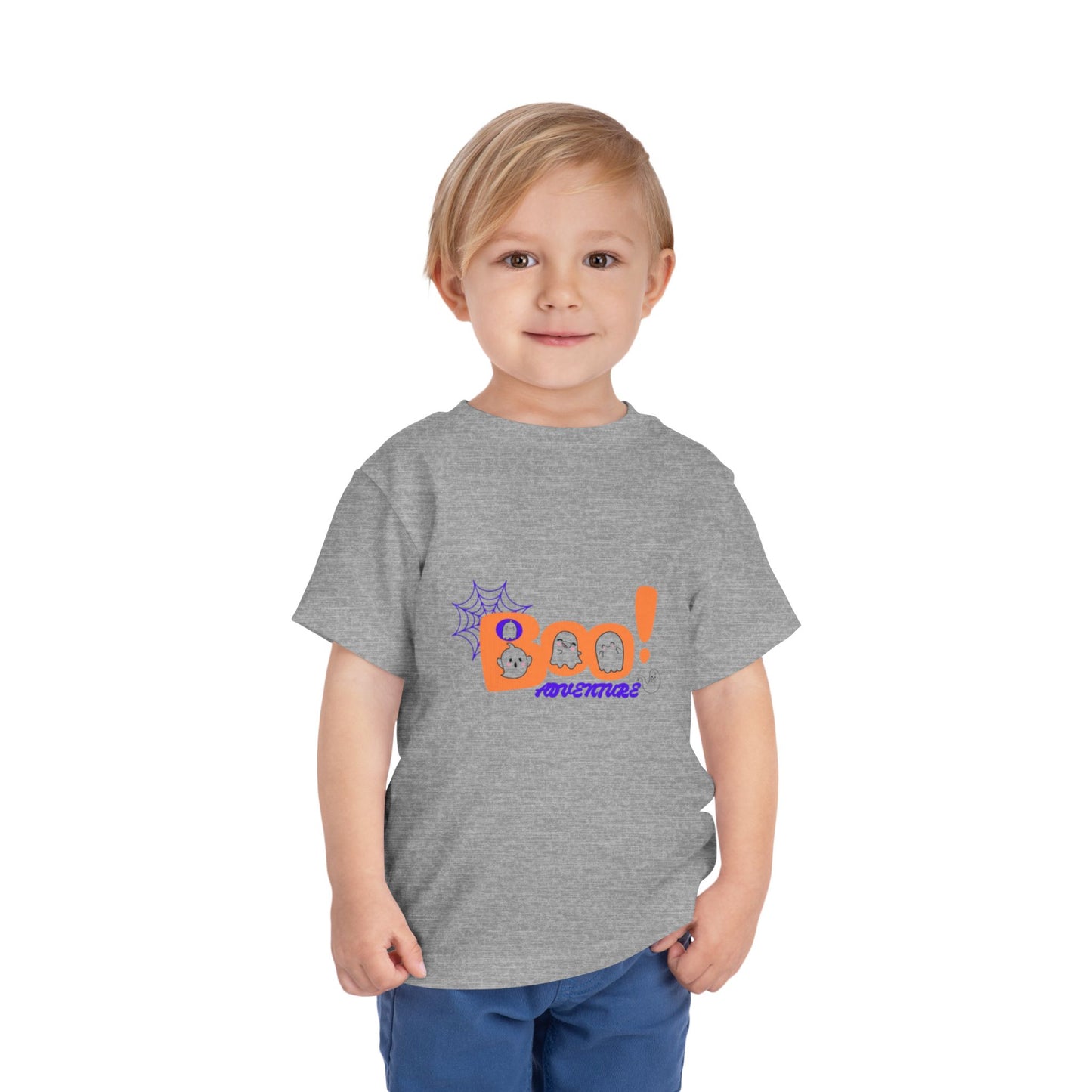 Boo Adventure Kids' T-Shirts | Fun & Spooky Halloween Tees | Toddler Short Sleeve Tee