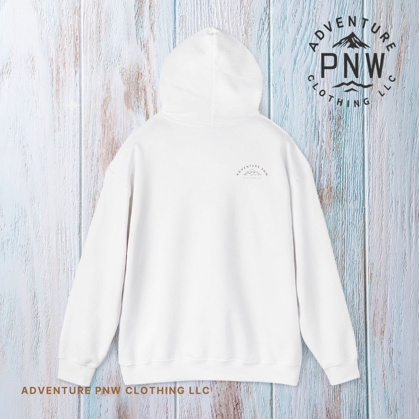 Original Adventure PNW Hoodie Design | Stylish Comfort for Outdoor Fun Adventure Mountains