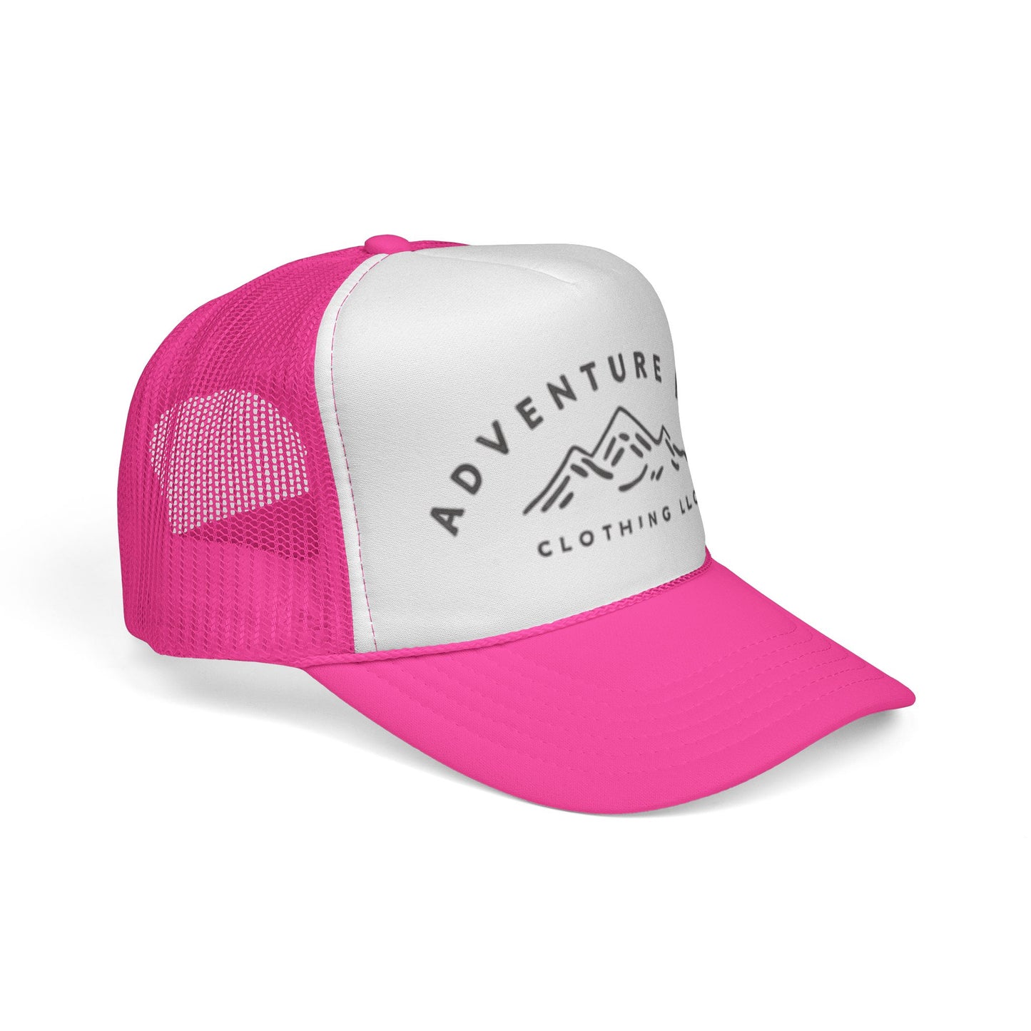 Trucker Caps with Adventure PNW Mountain | Durable Polyester & Nylon Mesh Hats