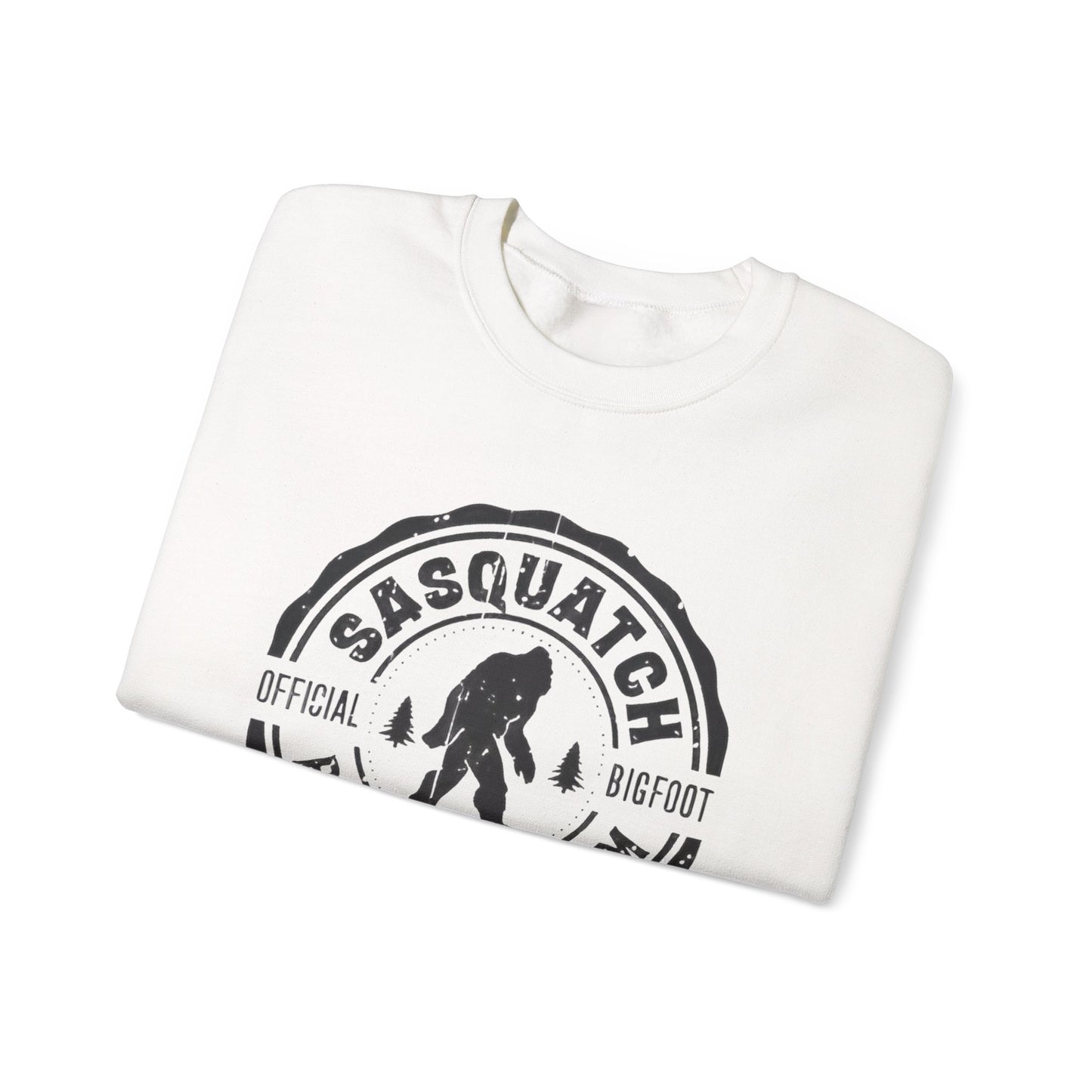 Sasquatch Bigfoot Research Team Crewneck Sweatshirt - Funny Sasquatch Apparel, Unisex Sweatshirt, Cryptid Gift, Sasquatch Lover Gift,
