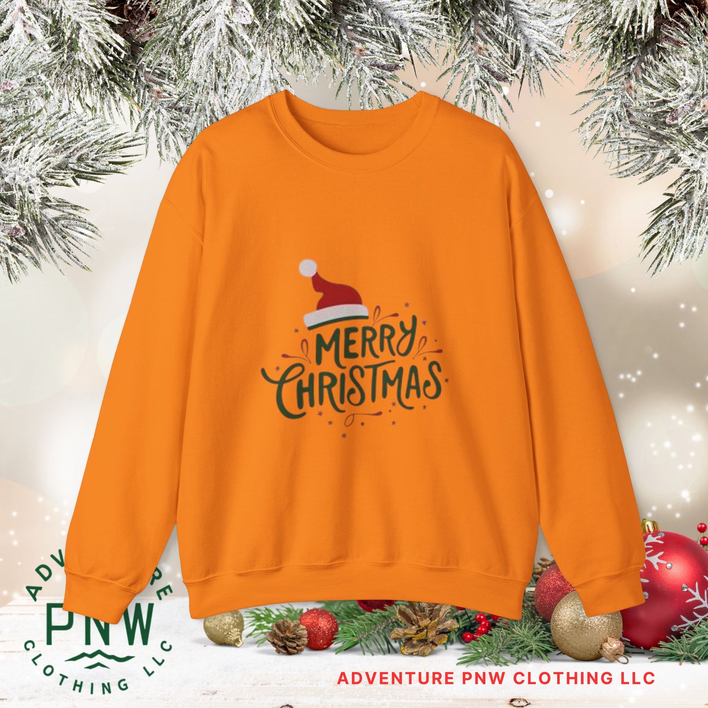 Merry Christmas Sweatshirt, Christmas Family Crewneck, Xmas Gift Idea, Woman Xmas Shirt, Cute Winter Holiday Sweater, Christmas Matching Tee