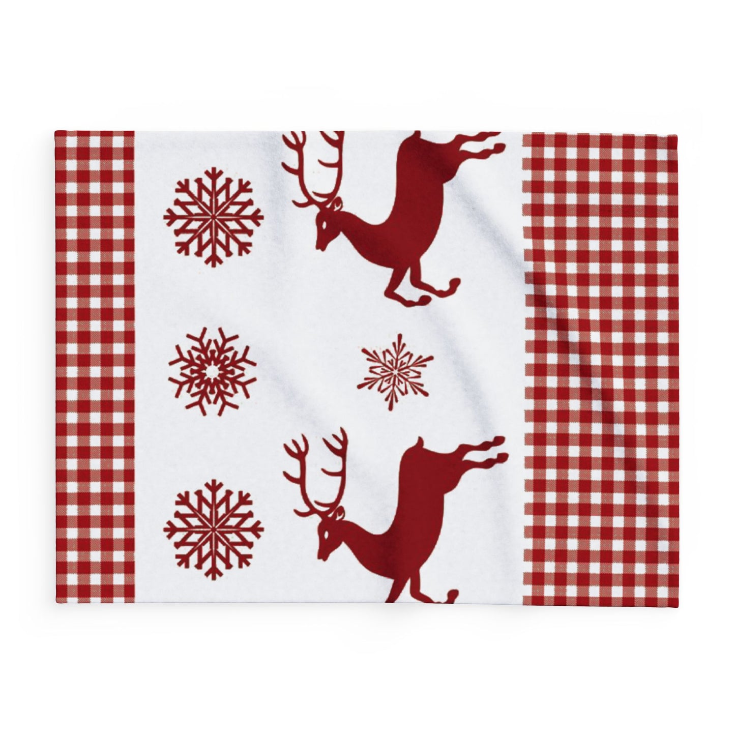 Arctic Adventure Christmas Fleece Blanket | Soft & Warm Holiday Throw | Christmas Decorations
