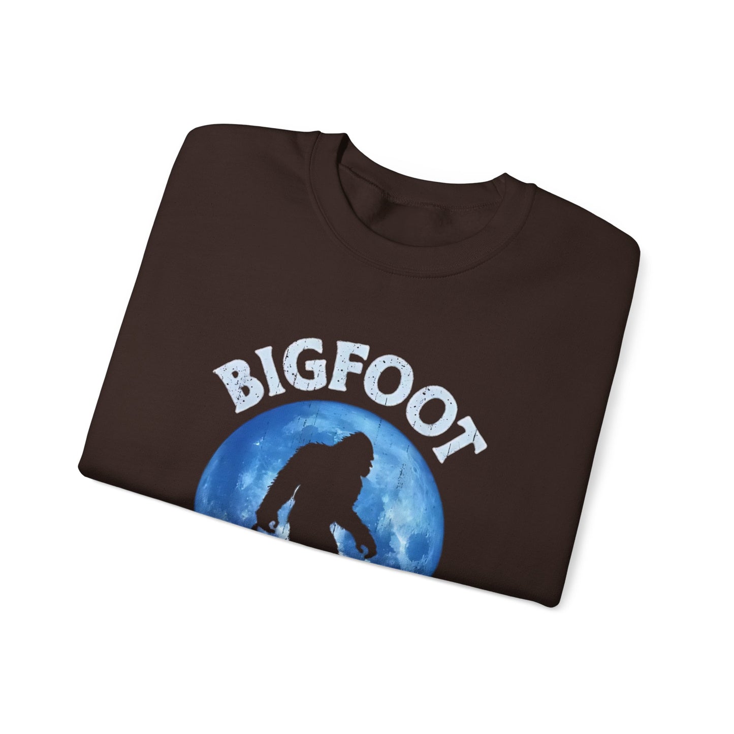 Funny Sasquatch Vintage Unisex Sweatshirt, Bigfoot Saw Me Shirt, Gift for Cryptid Lover, Yeti Graphic Pullover, Cryptozoology Crewneck