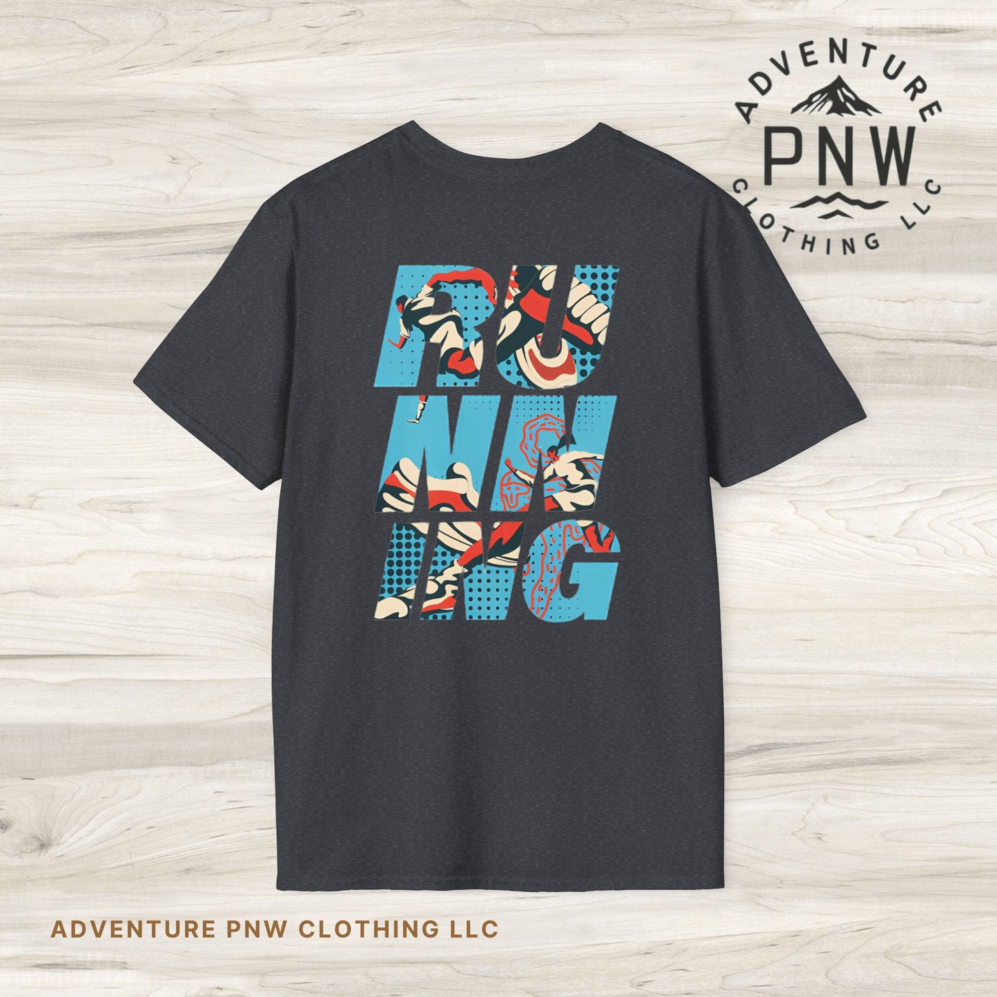 Try to Dare Athletic T-Shirt, Running Hiking PNW Outdoor Adventure Tee, Unisex Softstyle Apparel