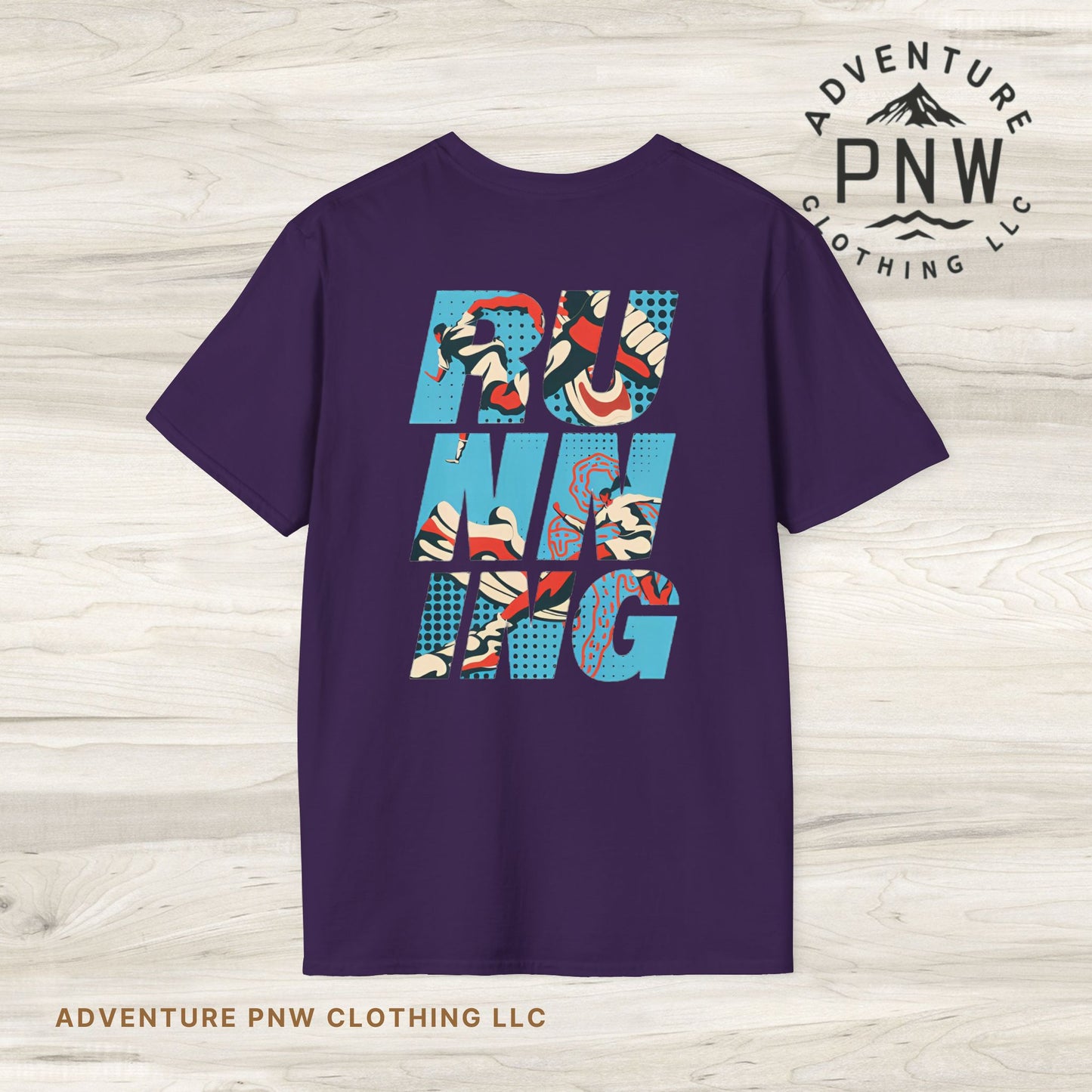 Try to Dare Athletic T-Shirt, Running Hiking PNW Outdoor Adventure Tee, Unisex Softstyle Apparel