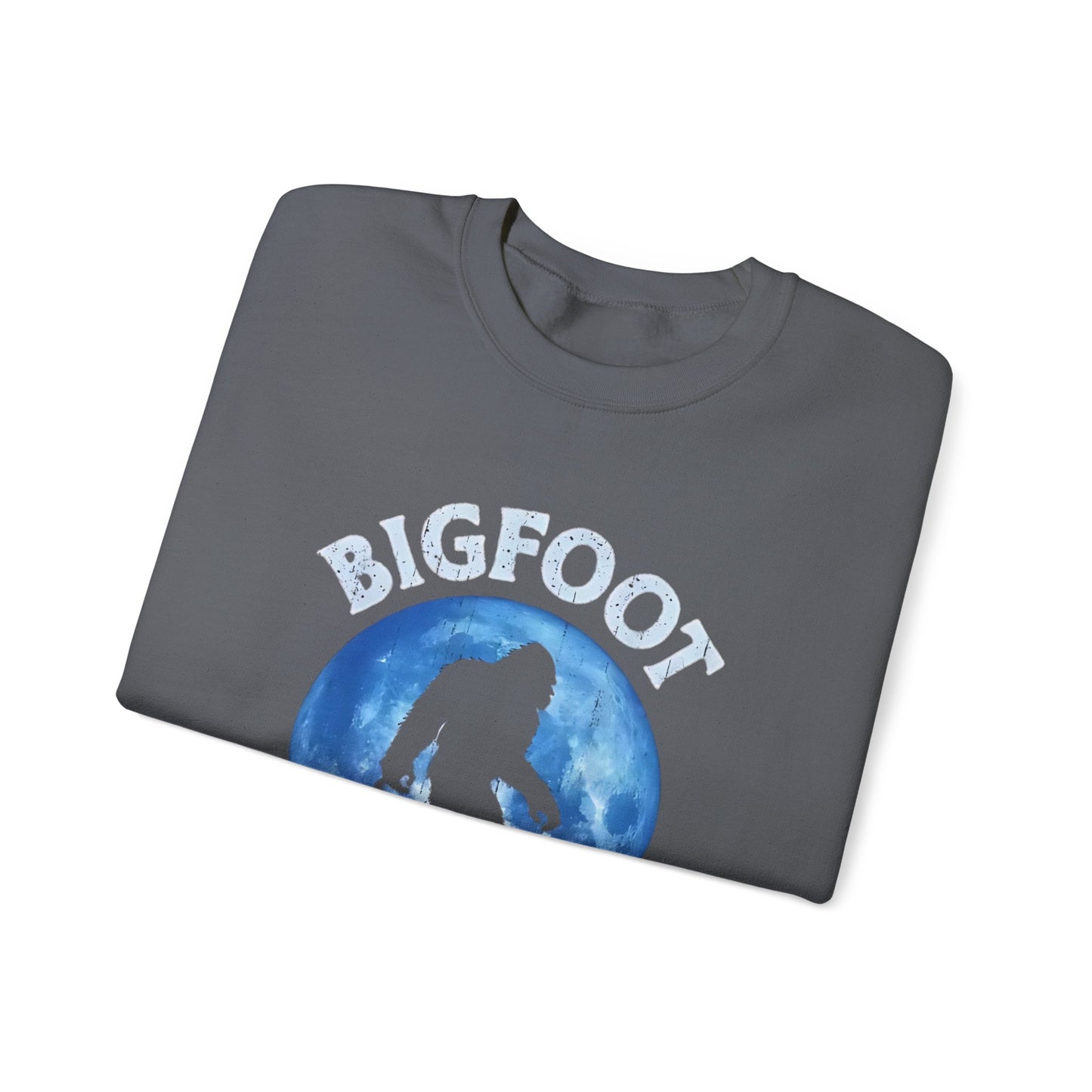 Funny Sasquatch Vintage Unisex Sweatshirt, Bigfoot Saw Me Shirt, Gift for Cryptid Lover, Yeti Graphic Pullover, Cryptozoology Crewneck