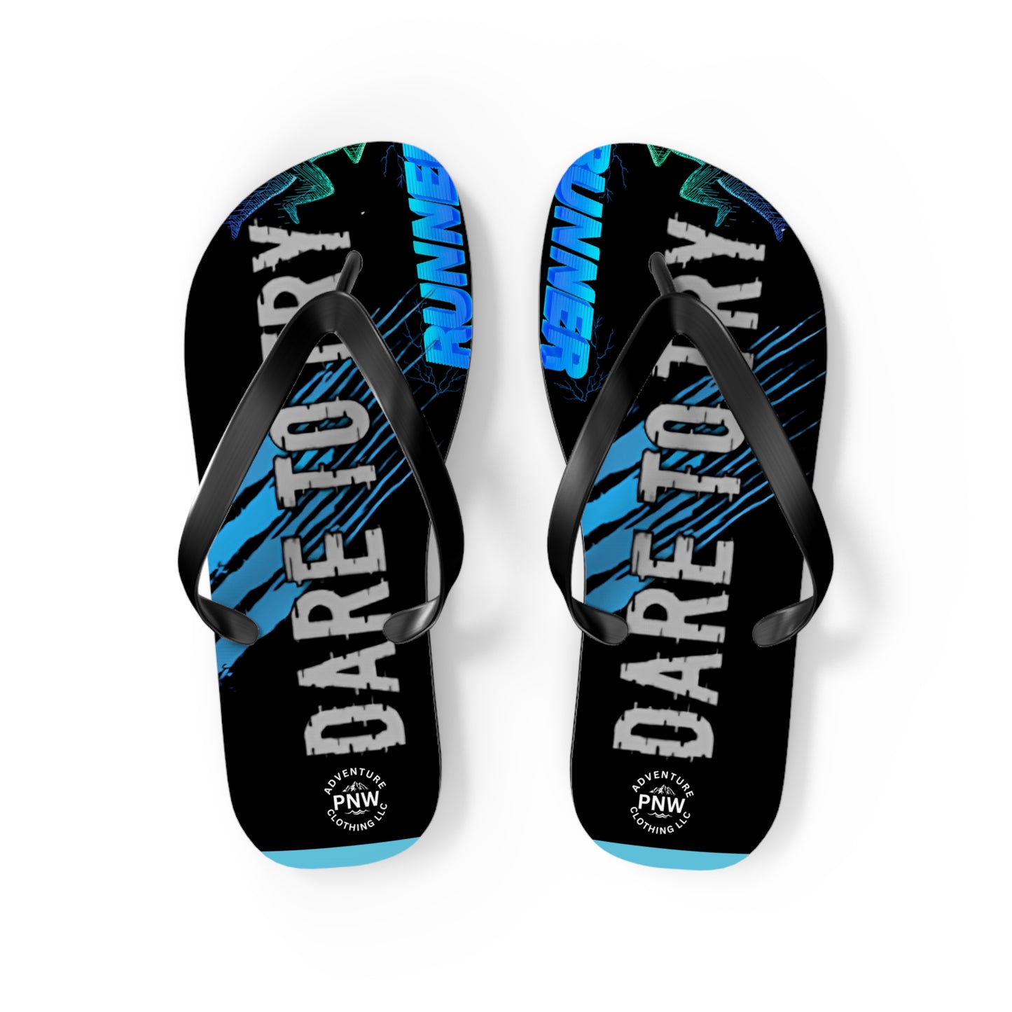 Adventure Flip Flops for Hikers, Stylish Beach Sandals, Summer Footwear, Gift for Outdoors Enthusiasts, Fun Vacation Accessories
