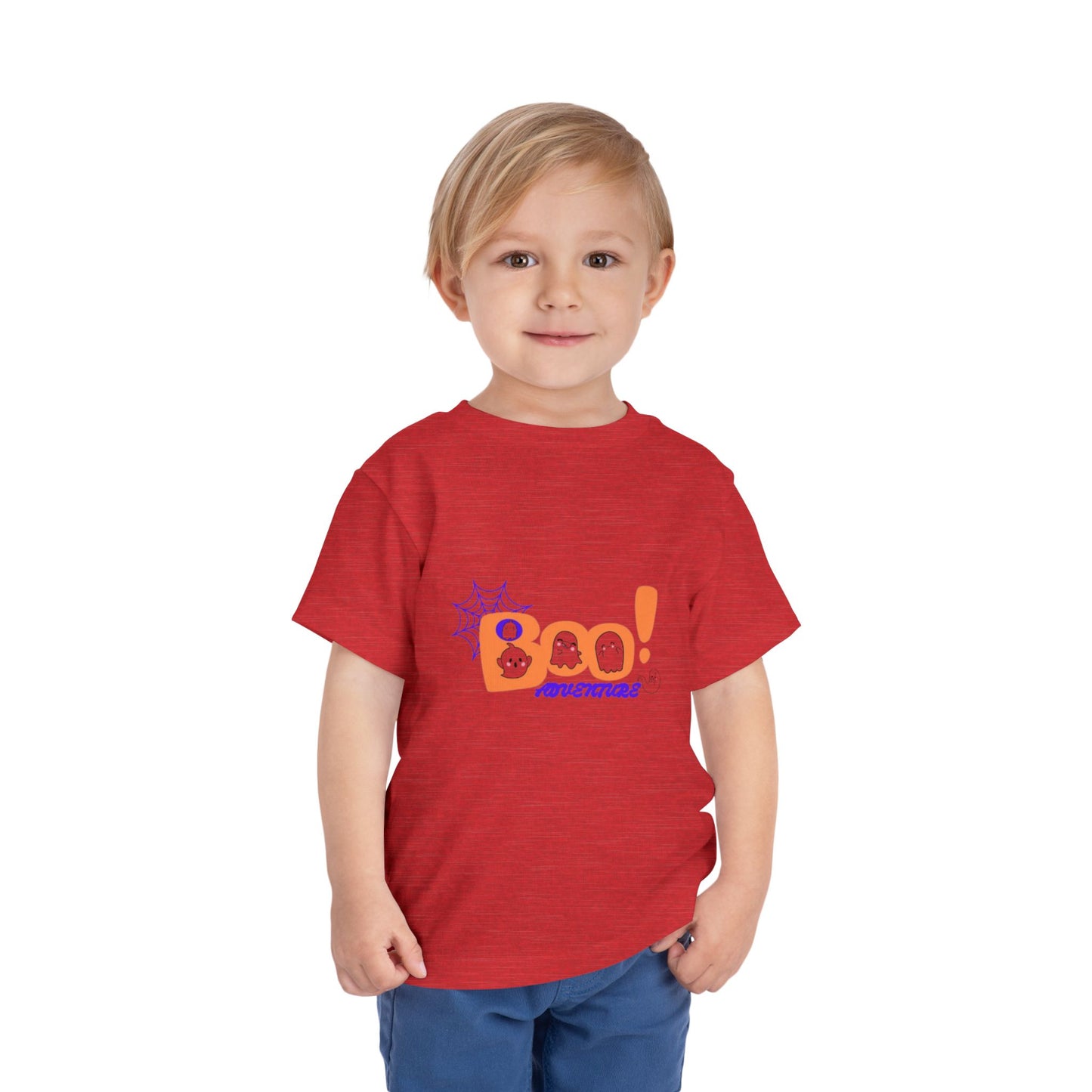Boo Adventure Kids' T-Shirts | Fun & Spooky Halloween Tees | Toddler Short Sleeve Tee