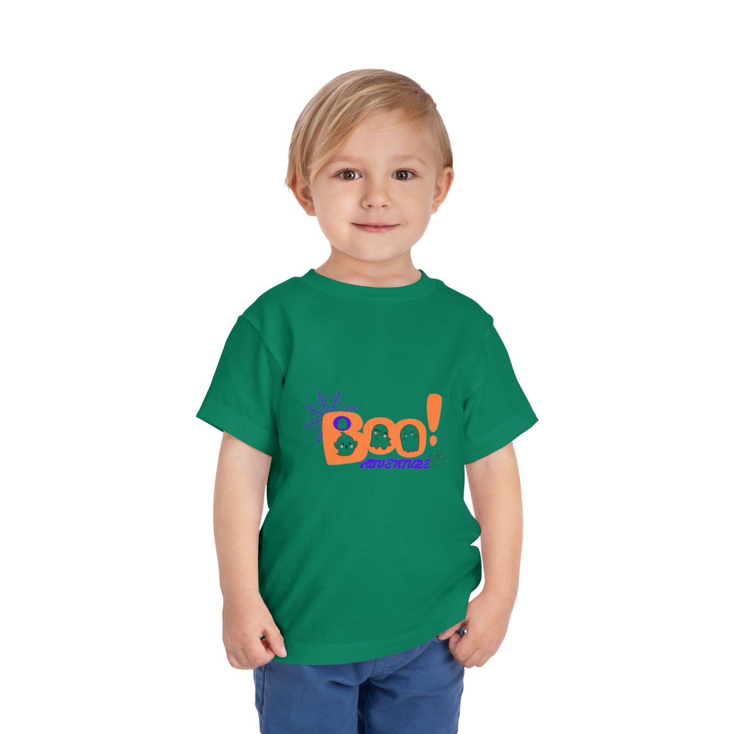 Boo Adventure Kids' T-Shirts | Fun & Spooky Halloween Tees | Toddler Short Sleeve Tee