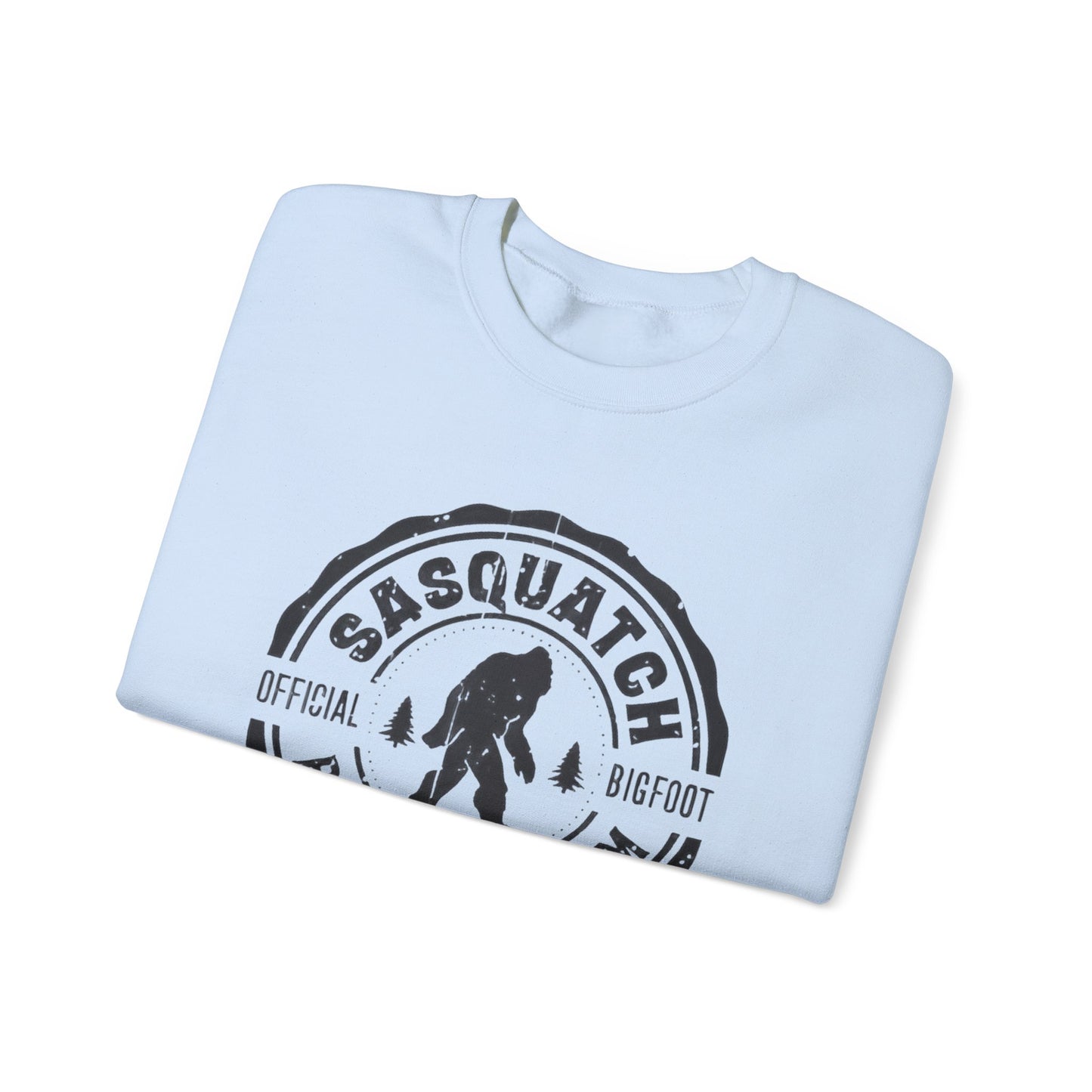 Sasquatch Bigfoot Research Team Crewneck Sweatshirt - Funny Sasquatch Apparel, Unisex Sweatshirt, Cryptid Gift, Sasquatch Lover Gift,