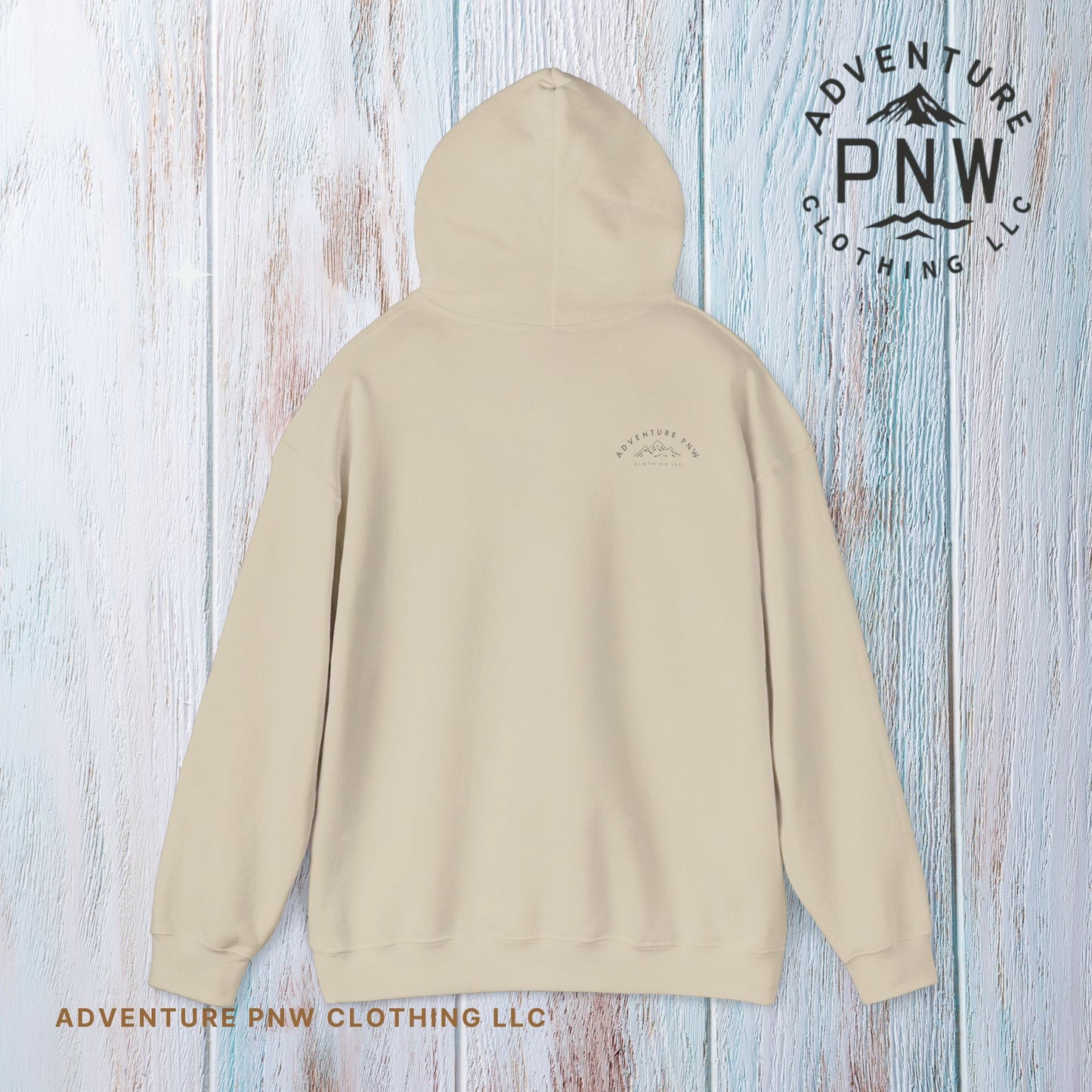 Original Adventure PNW Hoodie Design | Stylish Comfort for Outdoor Fun Adventure Mountains
