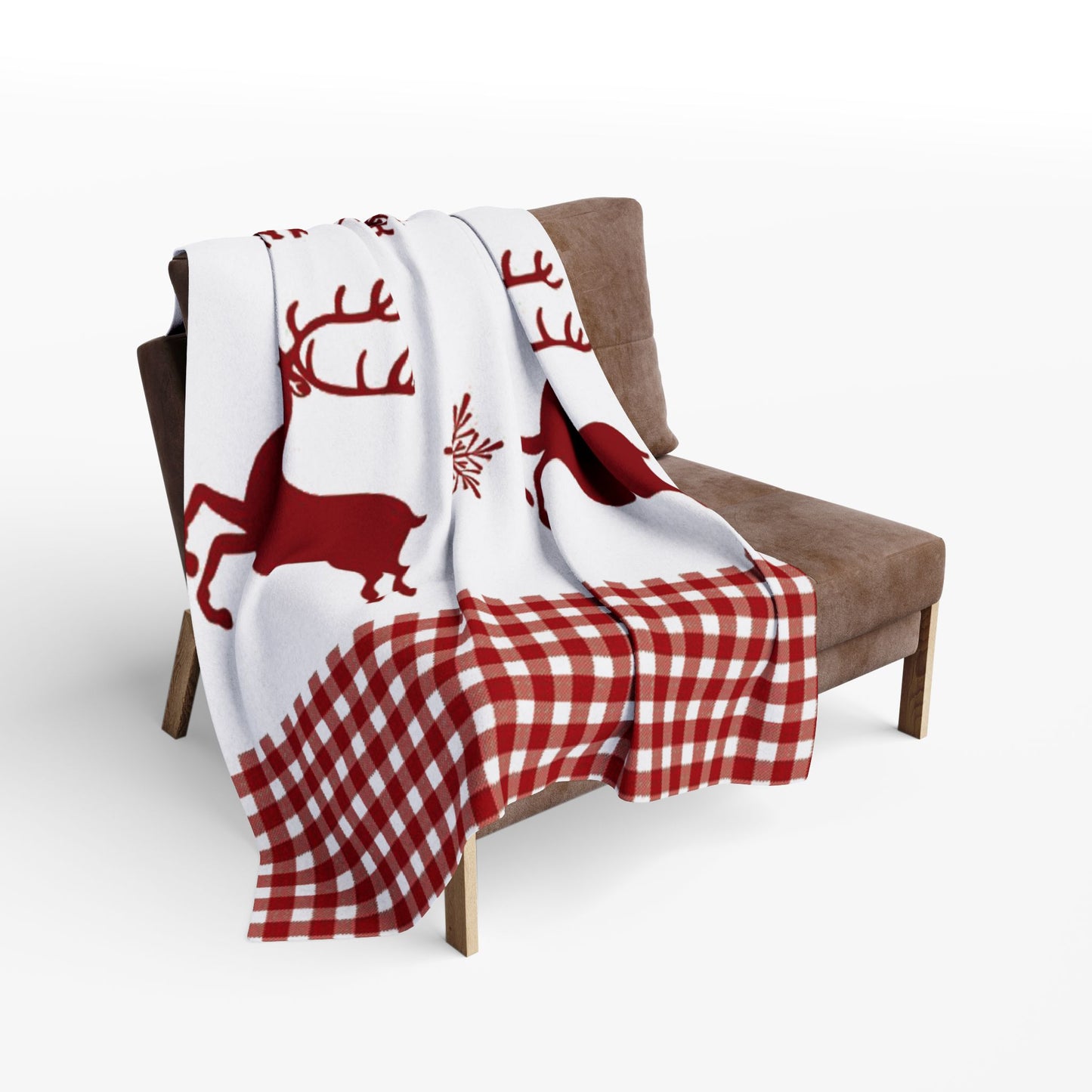 Arctic Adventure Christmas Fleece Blanket | Soft & Warm Holiday Throw | Christmas Decorations
