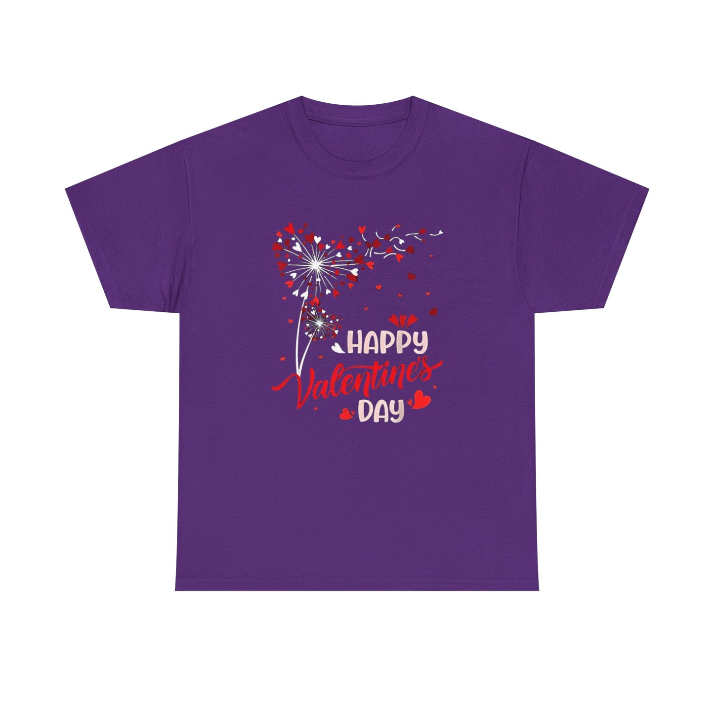 Valentines Day Dandelion Heart Tee, Love Gift T-Shirt, Women Girls Kids Shirt, Unisex T-shirt
