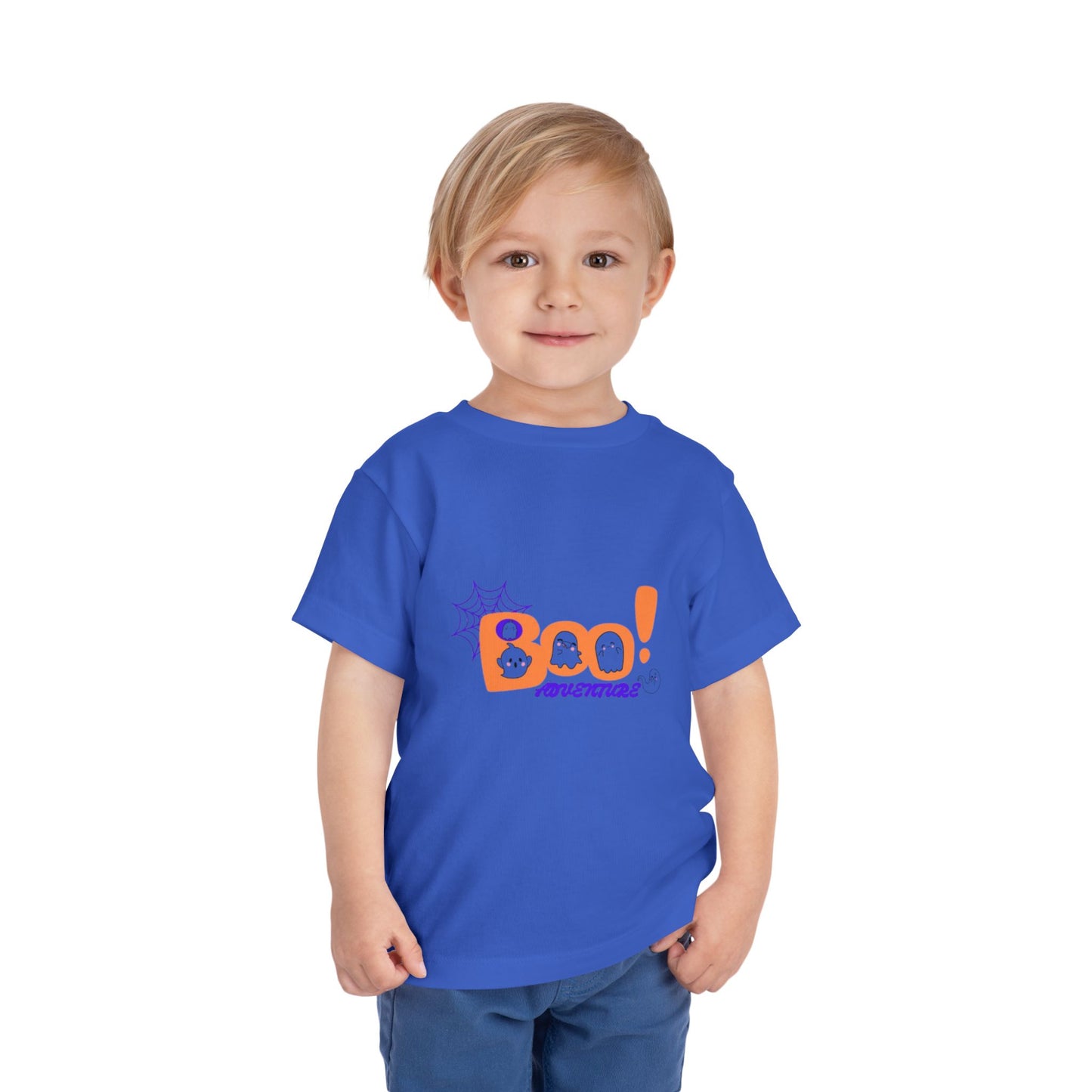 Boo Adventure Kids' T-Shirts | Fun & Spooky Halloween Tees | Toddler Short Sleeve Tee