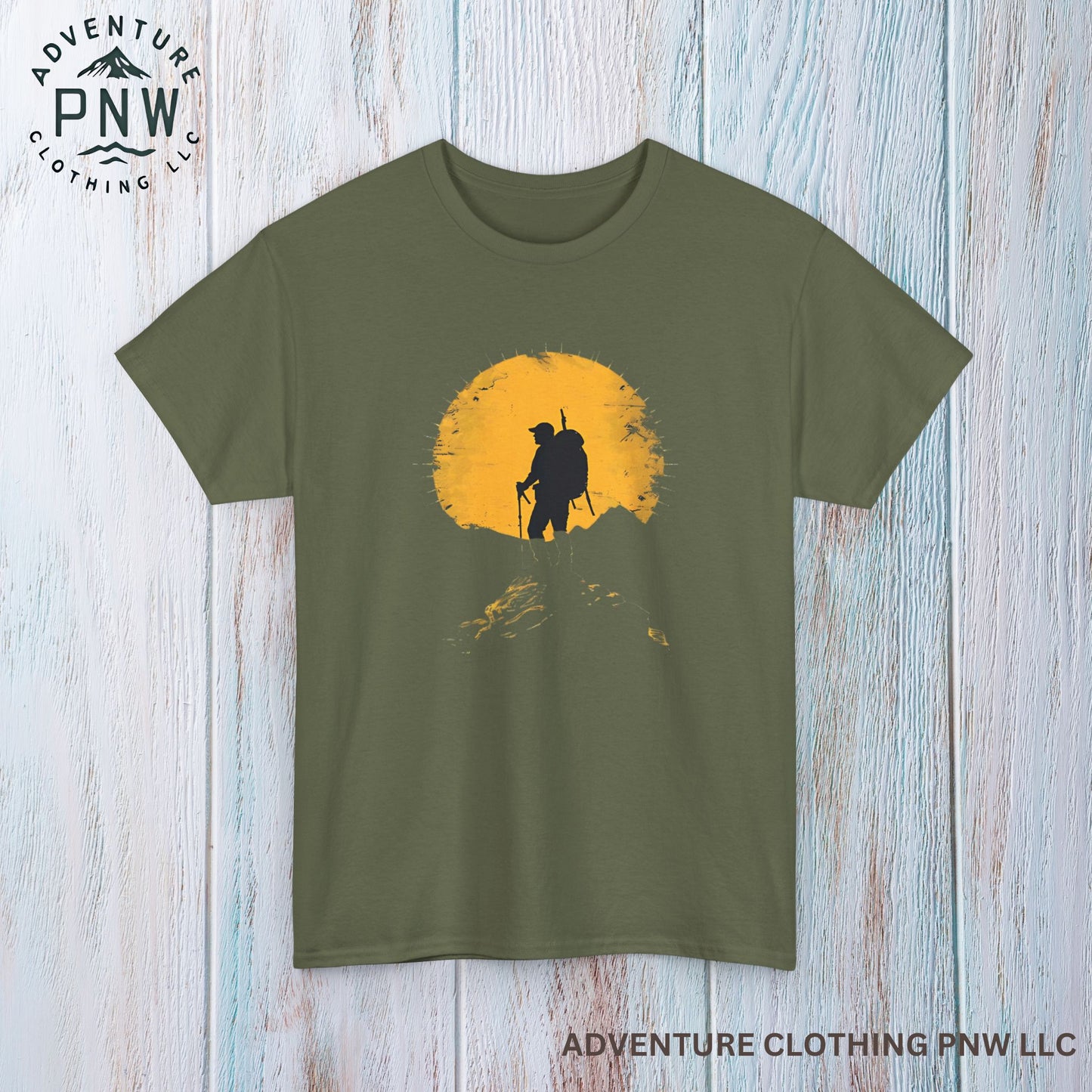 Adventure Shirt - Unisex Heavy Cotton Tee for Nature Lovers, Camping Gift, Mountain Hiker, Vacation Tee, Outdoorsy TShirt, Camping Shirt