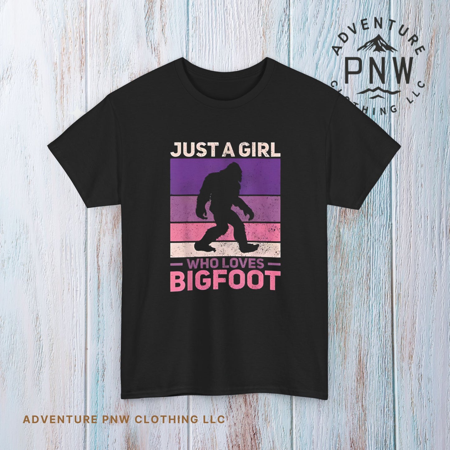 Bigfoot Valentine Shirt, Funny Tee, Unisex Heavy Cotton Tee, Bigfoot Love T-shirt, Valentines Day Gift For Him, Bigfoot Lover Gift,
