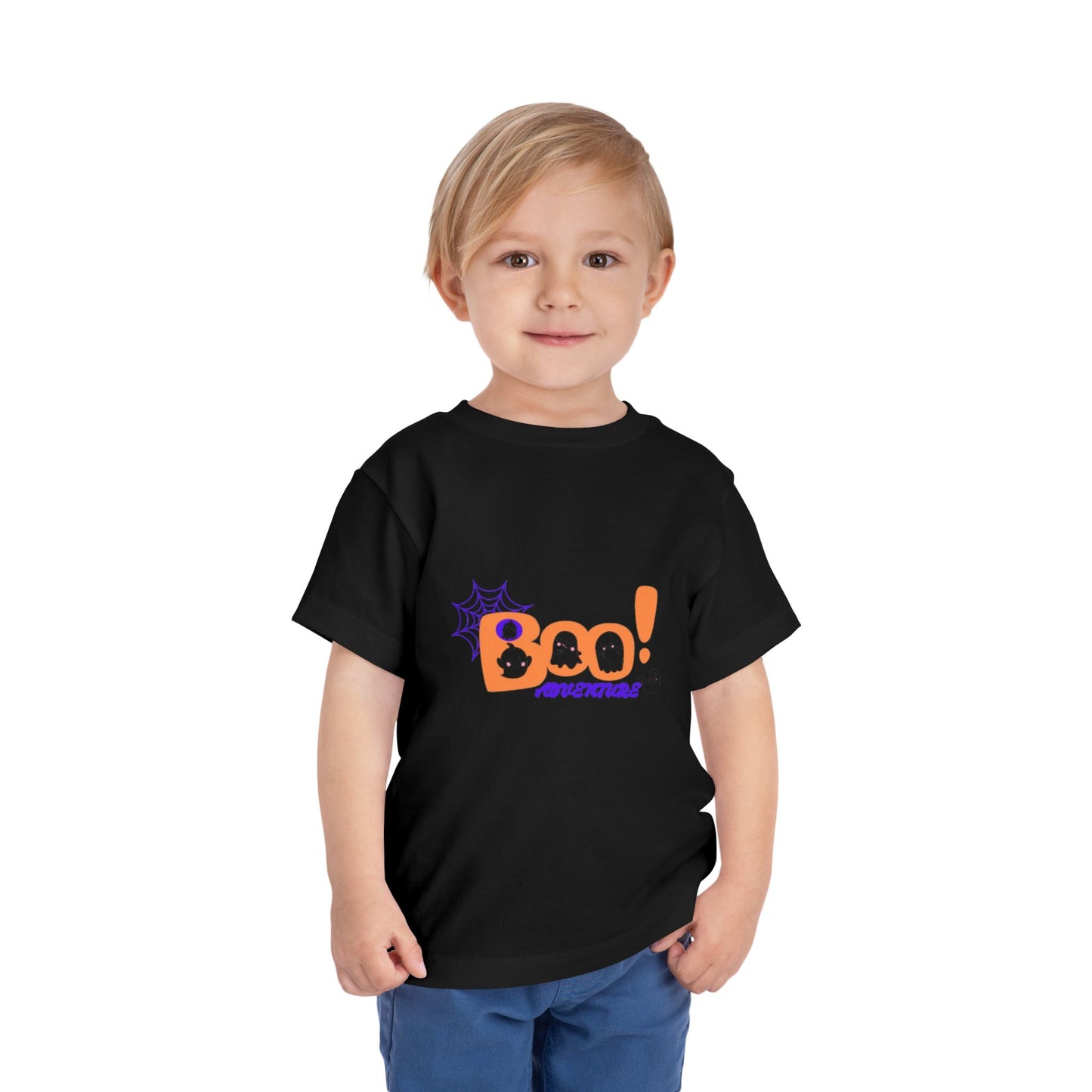 Boo Adventure Kids' T-Shirts | Fun & Spooky Halloween Tees | Toddler Short Sleeve Tee