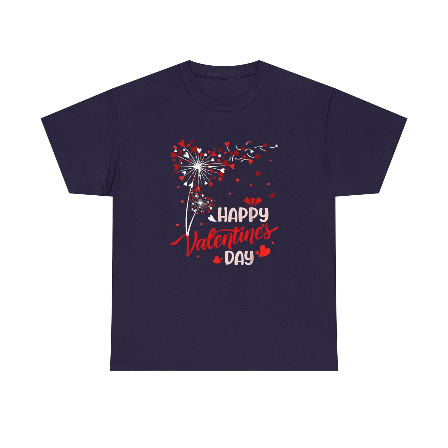 Valentines Day Dandelion Heart Tee, Love Gift T-Shirt, Women Girls Kids Shirt, Unisex T-shirt